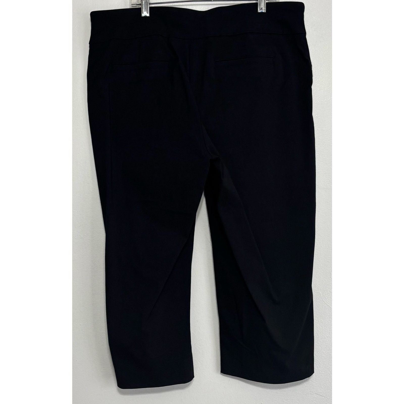 Other Coral Bay Black Tummy Control Capri Pants 16P Size 38" / US 16 / IT 52 - 2 Thumbnail