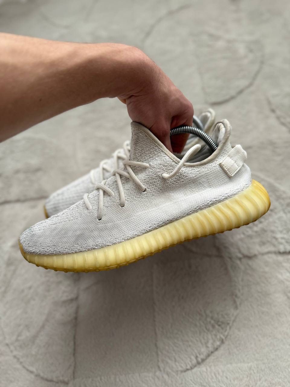 Adidas Adidas Yeezy Boost 350 V2 Cream White Size US 10 / EU 43 - 5 Thumbnail