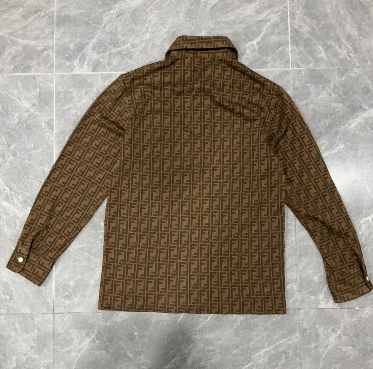 Japanese Brand Shirt Button Up Long Sleeve Vi-Knit Full F Size US M / EU 48-50 / 2 - 2 Thumbnail