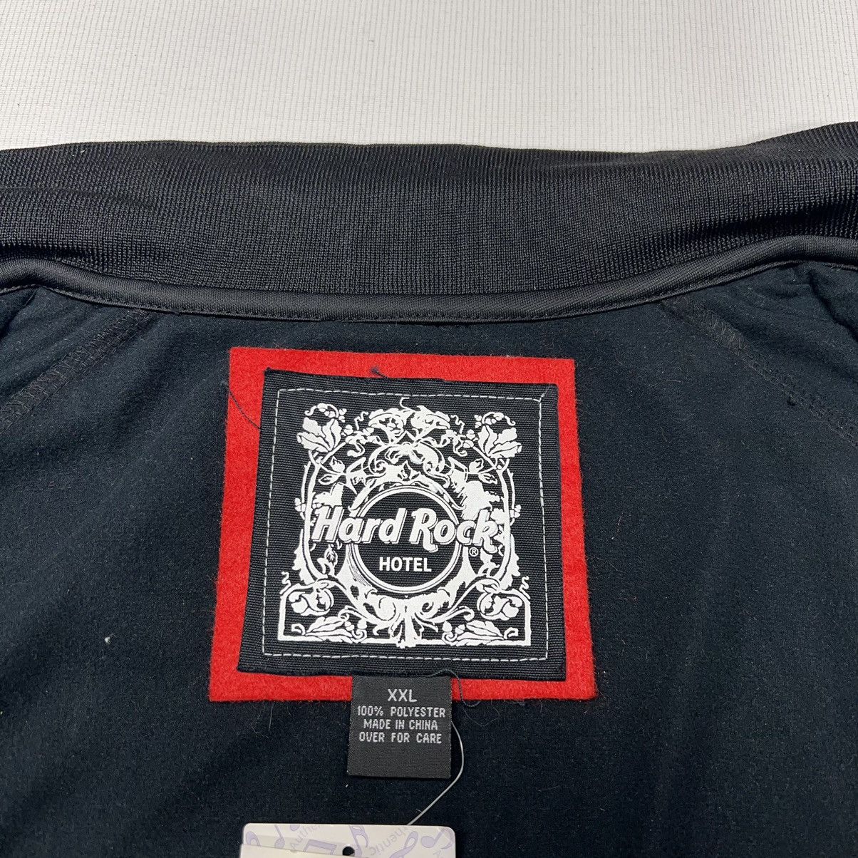 Hard Rock Cafe NEW Hard Rock Cafe Track Jacket Black Full Zip Coach Warm Up Size US XXL / EU 58 / 5 - 8 Thumbnail