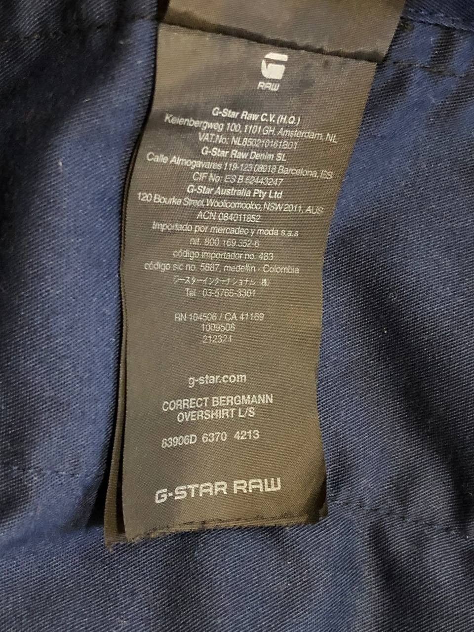 G-Star G-Star Raw logo Streetwear Jacket Y2K logo metal Size US M / EU 48-50 / 2 - 4 Thumbnail