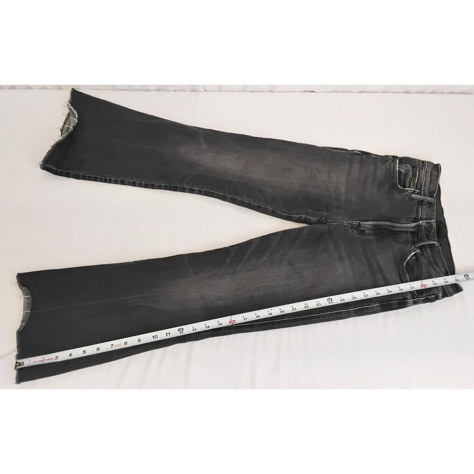 MOTHER Mother Denim Jeans Women's 25 Black The Desperado Ankle Size 25" / US 0 / IT 36 - 14 Thumbnail