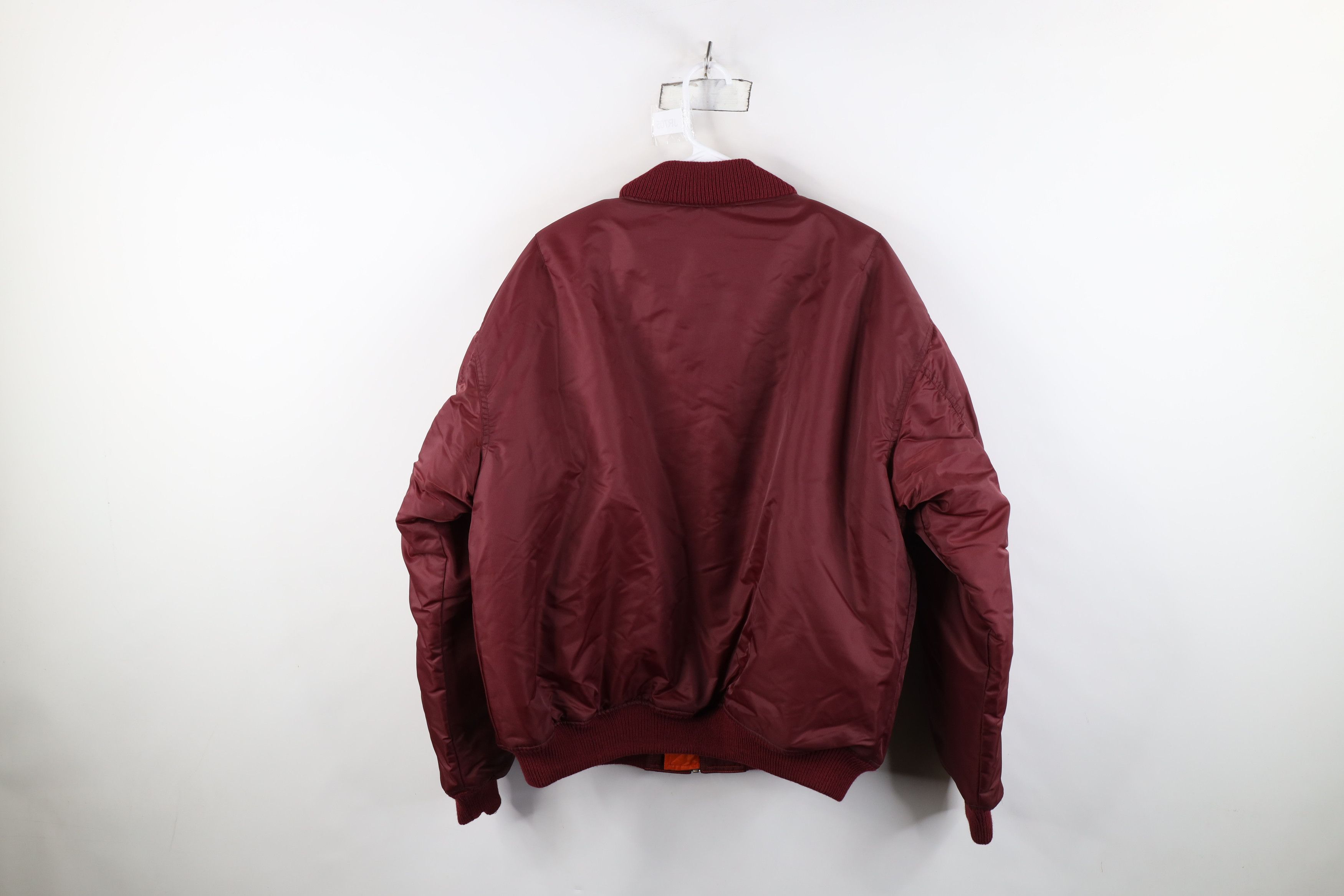 Vintage Deadstock Vintage 90s Streetwear Reversible Bomber Jacket Size US L / EU 52-54 / 3 - 8 Thumbnail