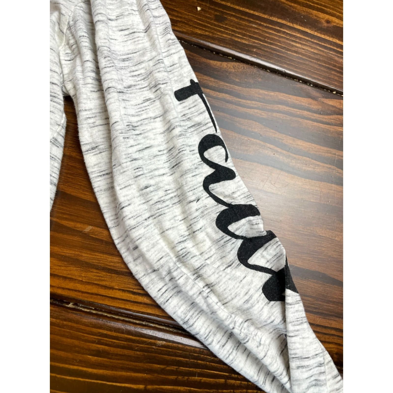 Vintage ON FIRE Sweater Women's Medium Hoodie Black Cream FAITH... Pullover Size M / US 6-8 / IT 42-44 - 4 Thumbnail