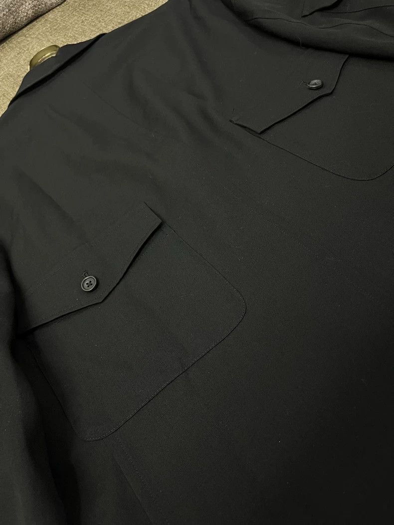 Yohji Yamamoto Yohji Yamamoto size 3 17ss multi-pocket zipper long blazer Size 36R - 7 Thumbnail