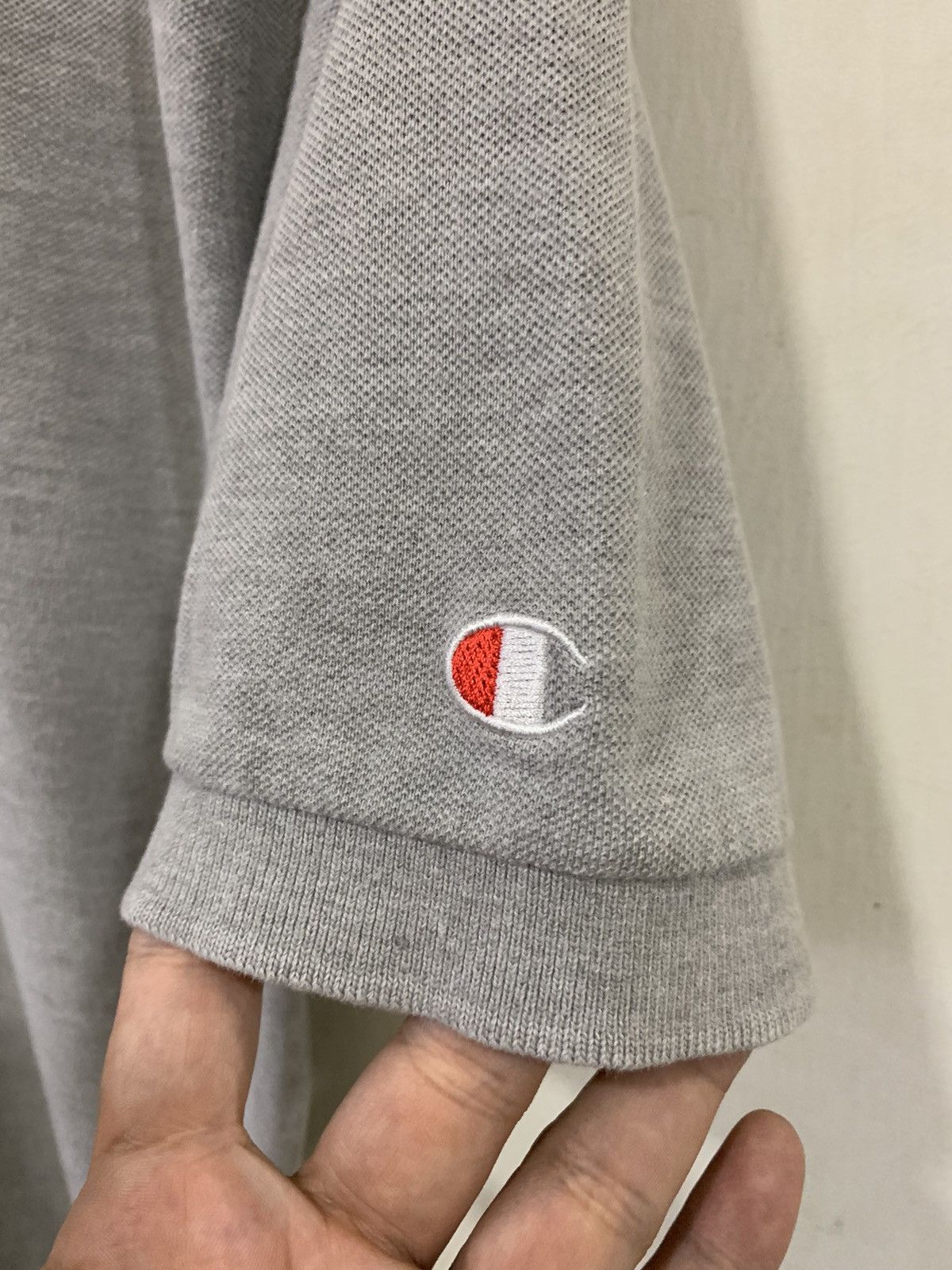 Champion Vintage 90s Atlanta Olympics Champion Grey Polo Size US M / EU 48-50 / 2 - 6 Thumbnail