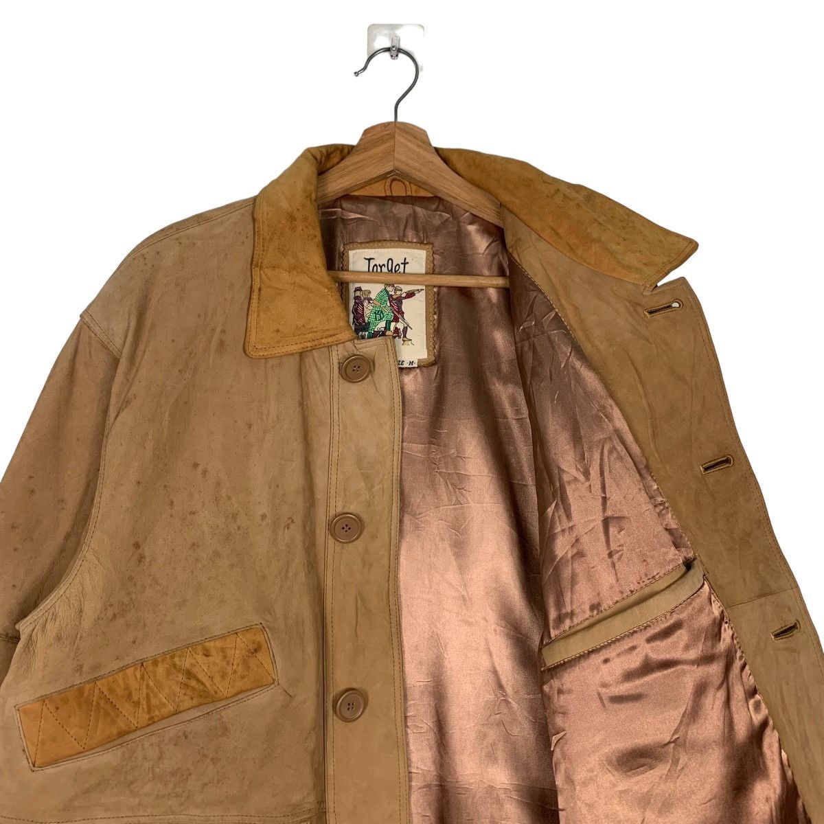 Huntington TARGET Spain Lamb Leather Jacket #0306-C14 Size US M / EU 48-50 / 2 - 11 Thumbnail
