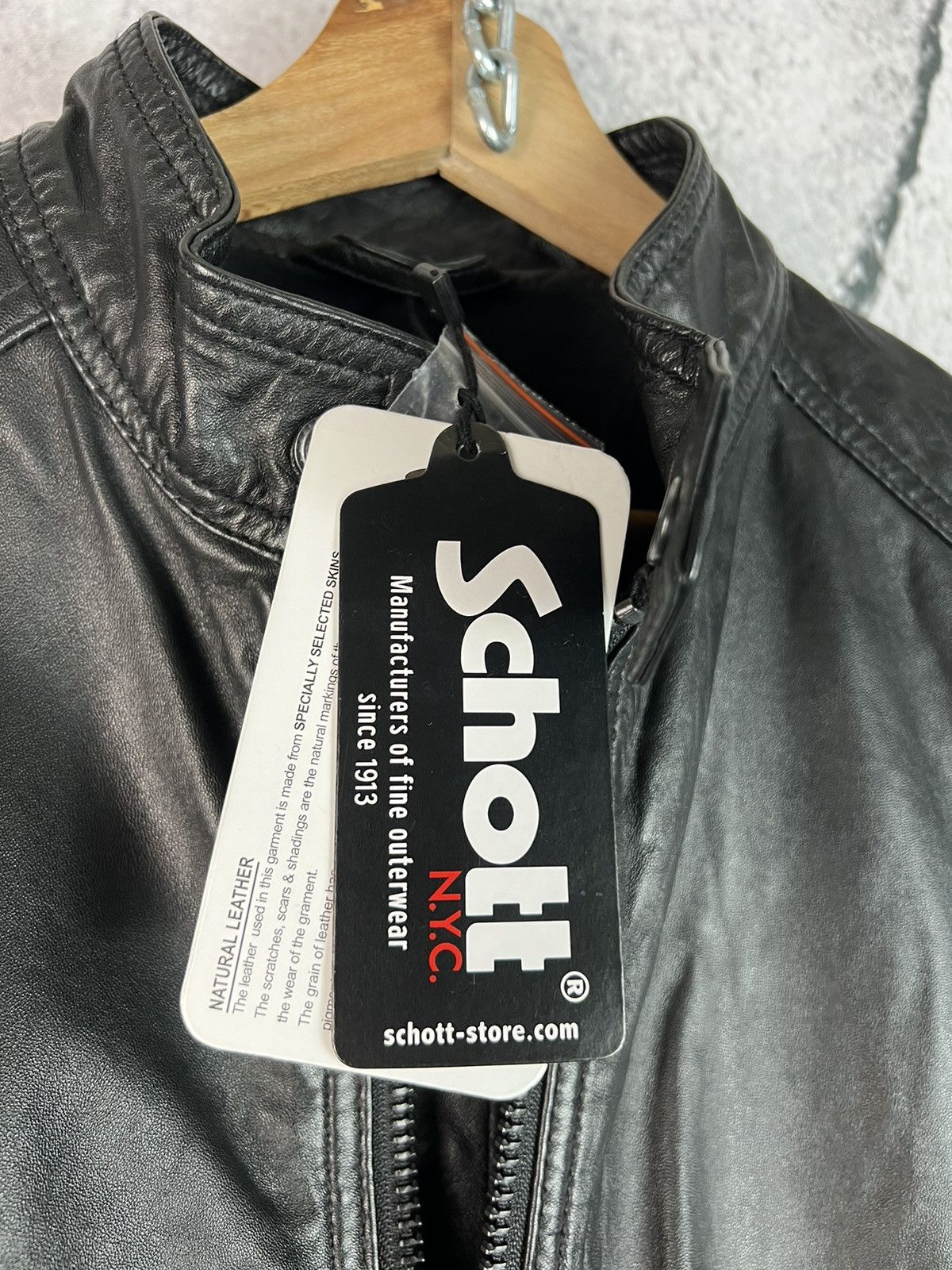 Schott Schott RARE Leather Jacket Y2k Size US S / EU 44-46 / 1 - 6 Thumbnail