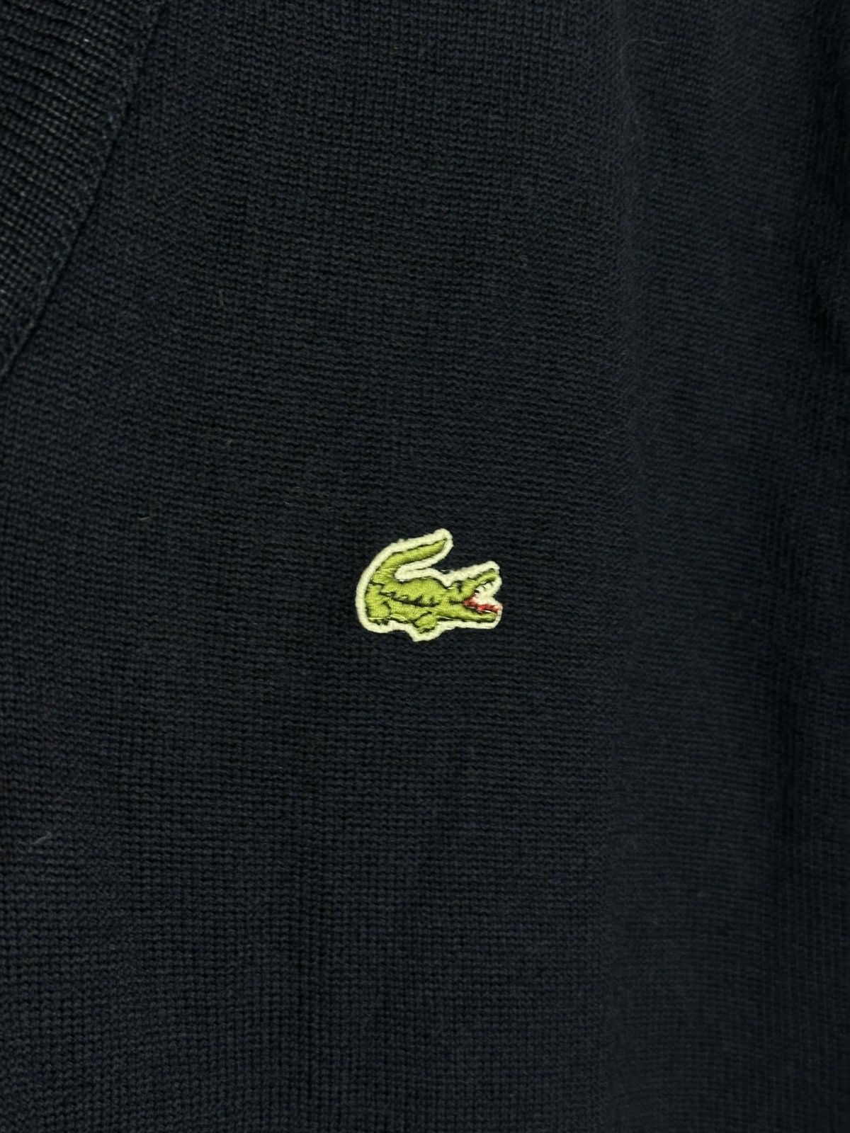 Lacoste Vintage Lacoste Navy Knit Vest Size US M / EU 48-50 / 2 - 3 Thumbnail