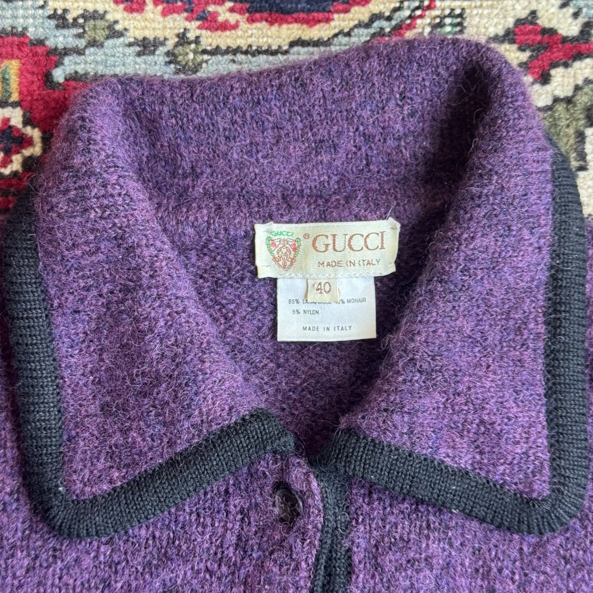 Gucci Vintage Gucci Mohair/Wool Sweater Size US M / EU 48-50 / 2 - 3 Thumbnail