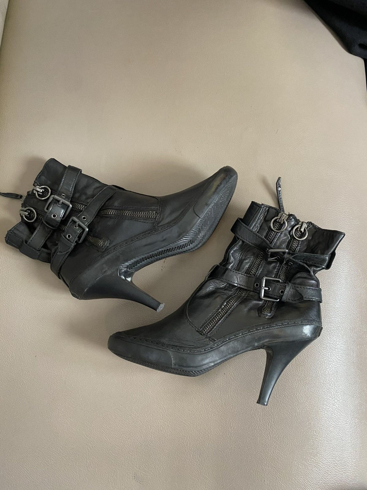 ASH Ash leather boots heels Size US 8 / IT 38 - 12 Thumbnail
