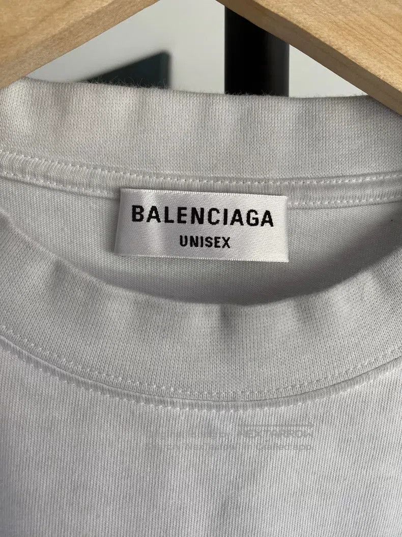 Balenciaga Balenciaga Distressed Graffiti Letter Print Short Sleeve Size US XS / EU 42 / 0 - 3 Thumbnail