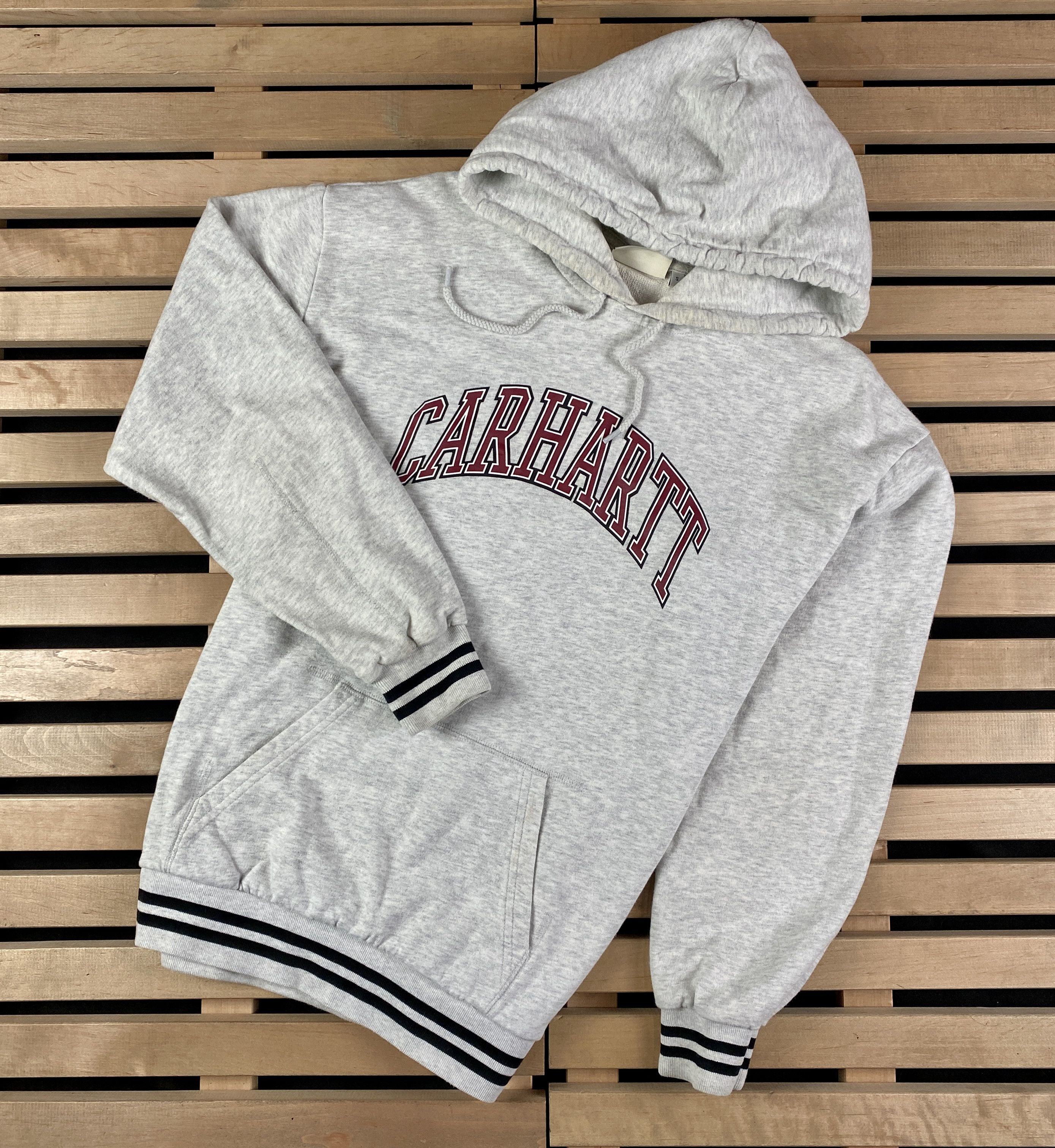 Carhartt × Carhartt Wip Mens Long Sleeve Hoodie Carhartt Big Logo Size S Size US S / EU 44-46 / 1 - 1 Thumbnail
