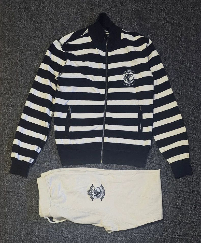 Dolce & Gabbana Dolce&Gabbana Striped Sweatshirt Set-yf Size US M / EU 48-50 / 2 - 1 Thumbnail