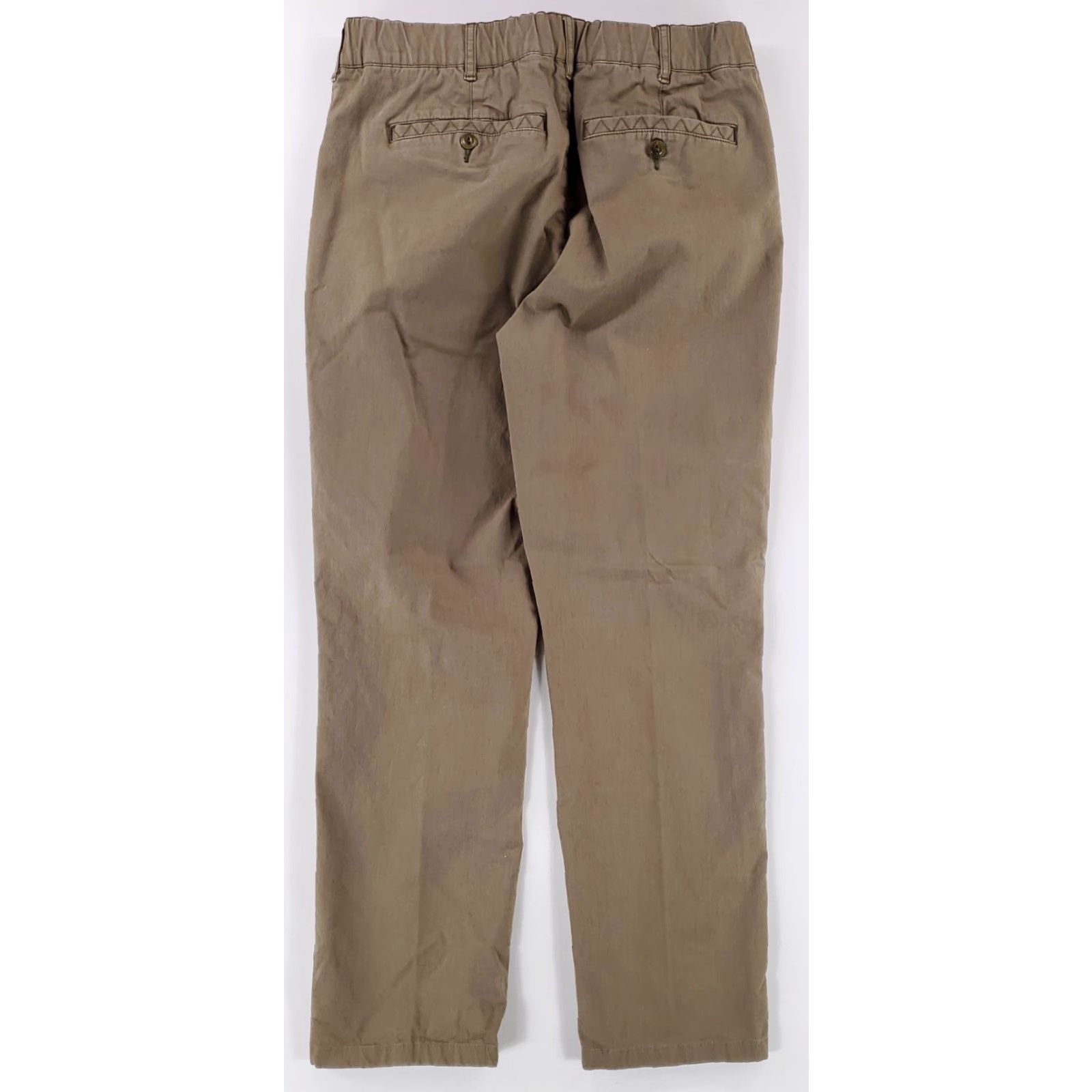 Vintage Wellen Jogger Pants Green Elastic Waist Mens M Inseam 27 Green 30-32 x 27 InseamMens M Jogger Pants Green Elastic Waist Wellen Size US 31 - 3 Thumbnail
