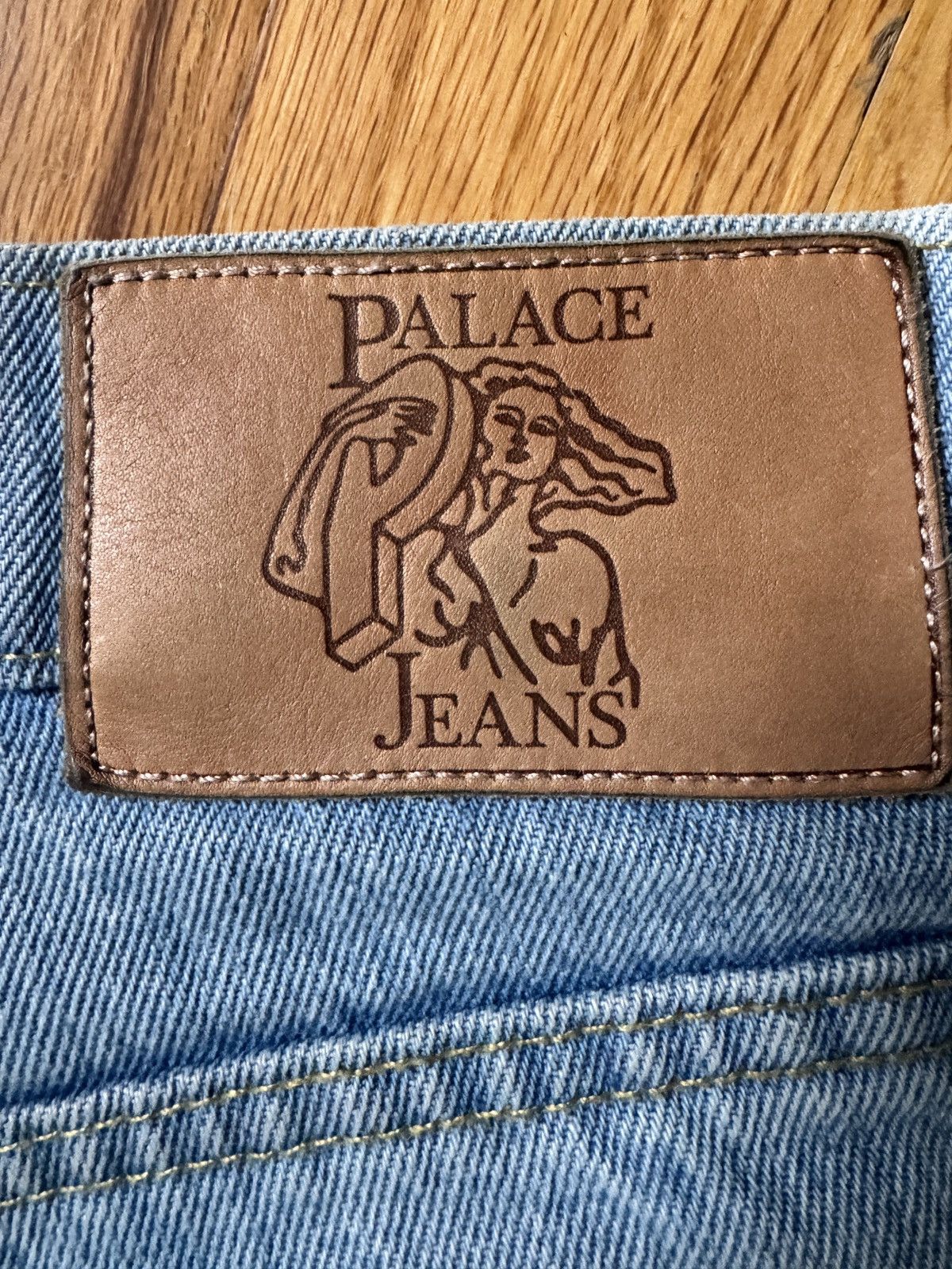 Palace Palace Stonewash light blue jeans Size US 36 / EU 52 - 3 Thumbnail