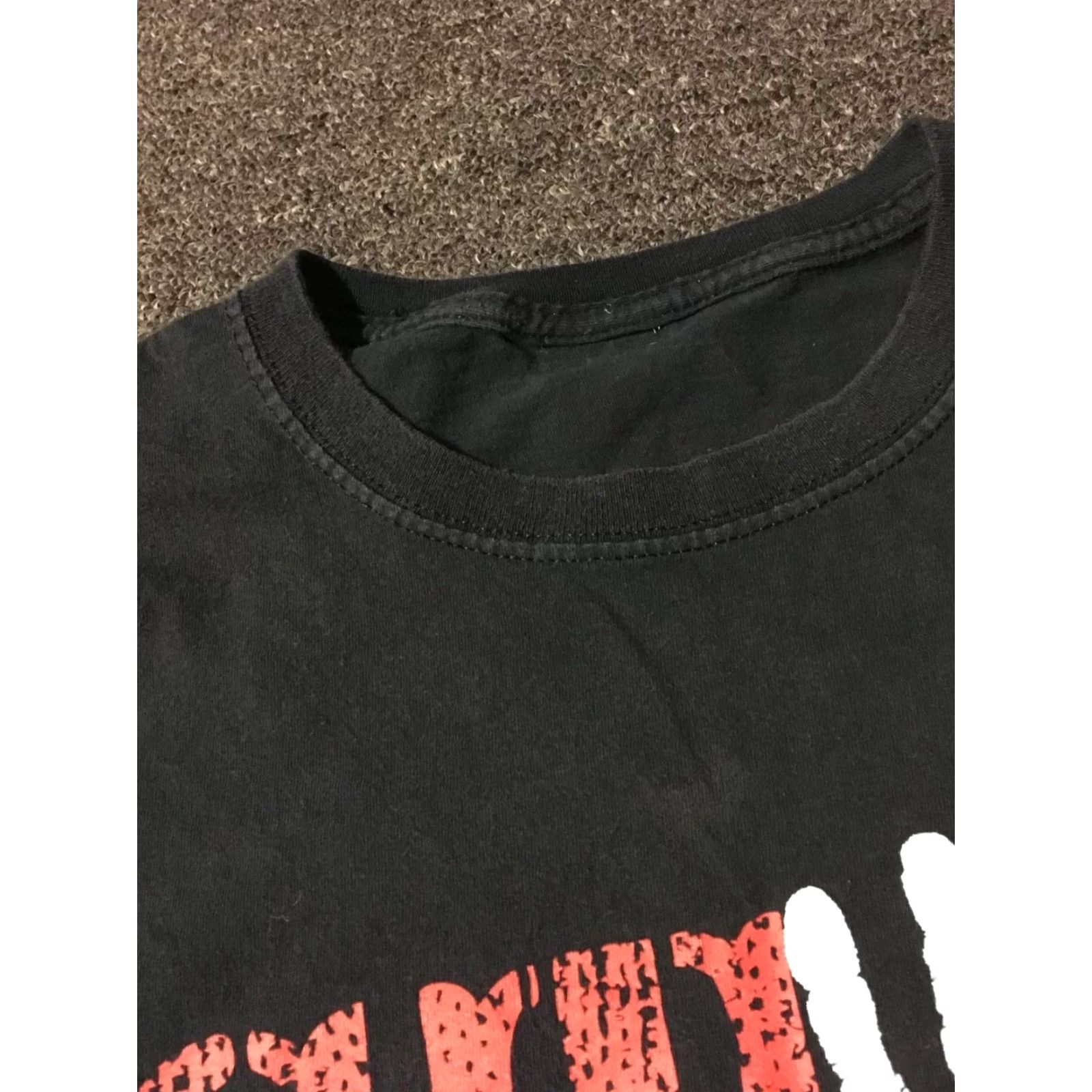 Vintage VINTAGE 90s Stop Bullying Shirt S Black Short Sleeve Men T-Shirt Friends Love Kindness USA Friends Mens Size US S / EU 44-46 / 1 - 3 Thumbnail