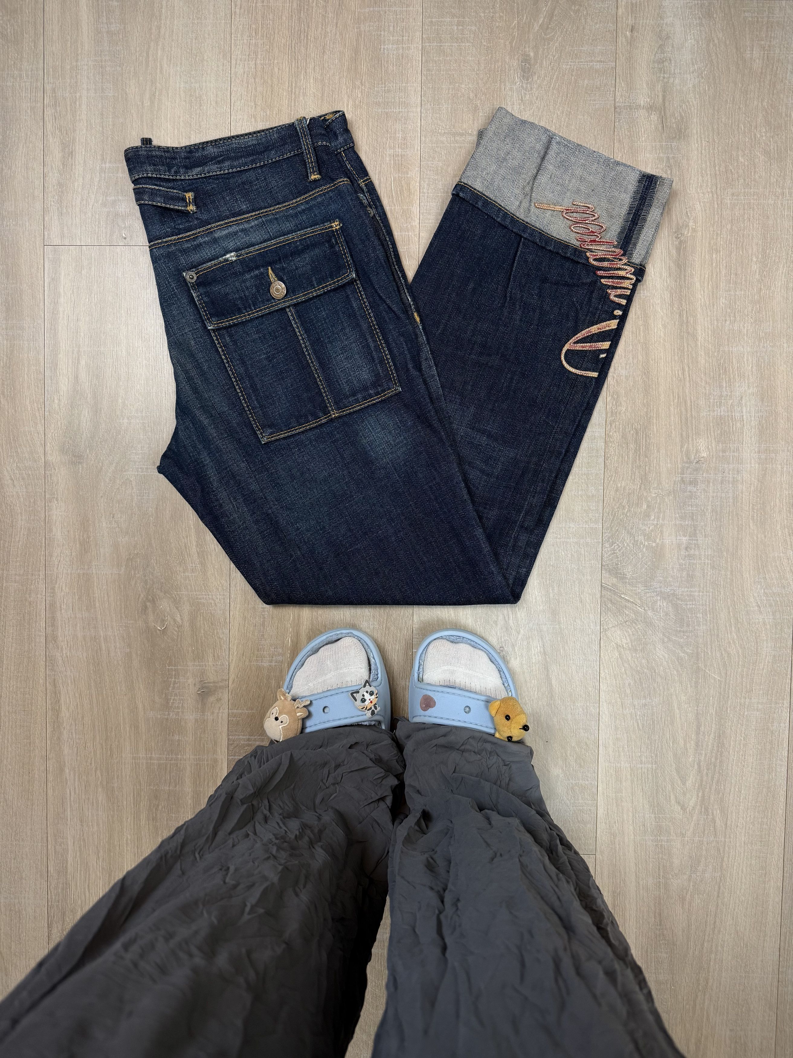 Dsquared2 Vintage Dsquared2 Logo y2k Denim Jeans Italy Blue Size US 30 / EU 46 - 1 Thumbnail