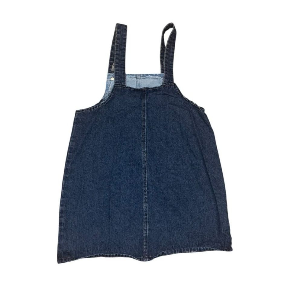 Other Overall Smock Mini Dress Top Denim Sleeveless Jumper Country Size S / US 4 / IT 40 - 2 Thumbnail