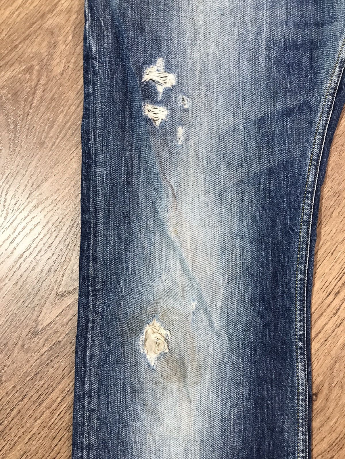 Diesel × Vintage Vintage Diesel Safado distressed denim pants jeans Size US 31 - 3 Thumbnail