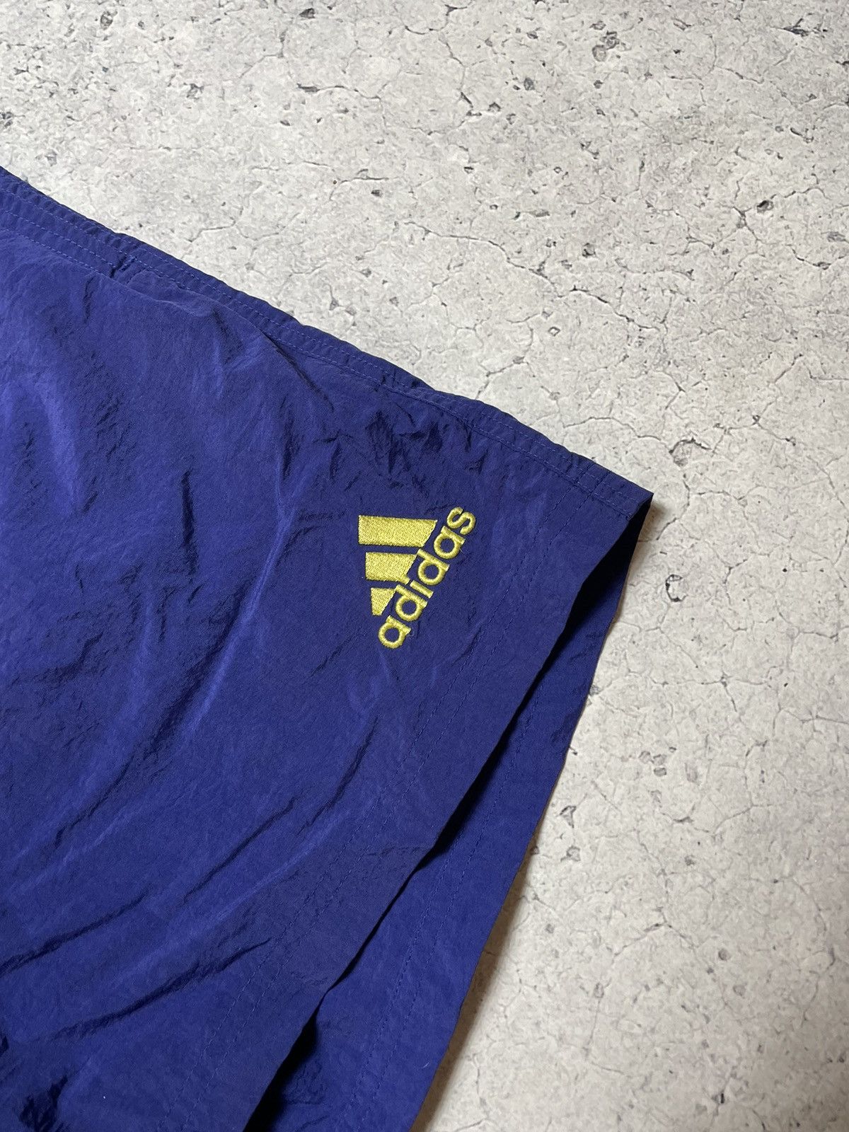 Adidas × Vintage Vintage Adidas Nylon Shorts Big Logo Y2K Size US 34 / EU 50 - 3 Thumbnail