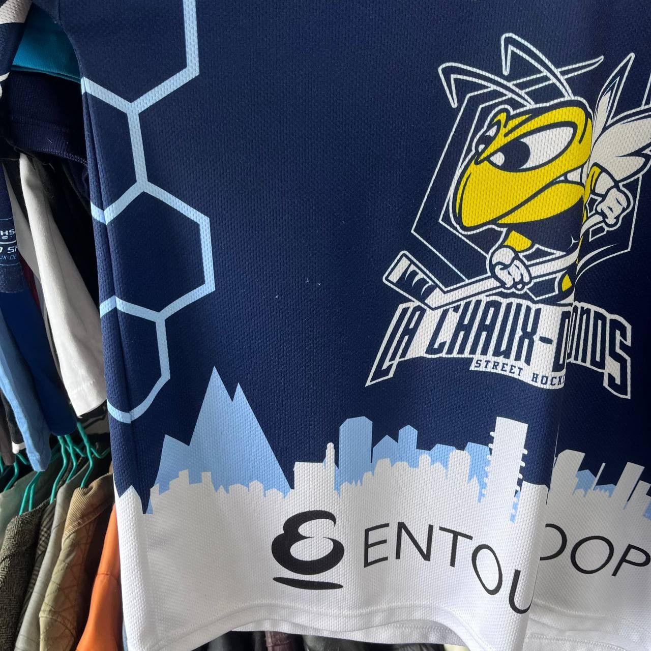 Other SHC La Chaux-de-Fonds Hockey Jersey #28 Zybach Size US M / EU 48-50 / 2 - 7 Thumbnail