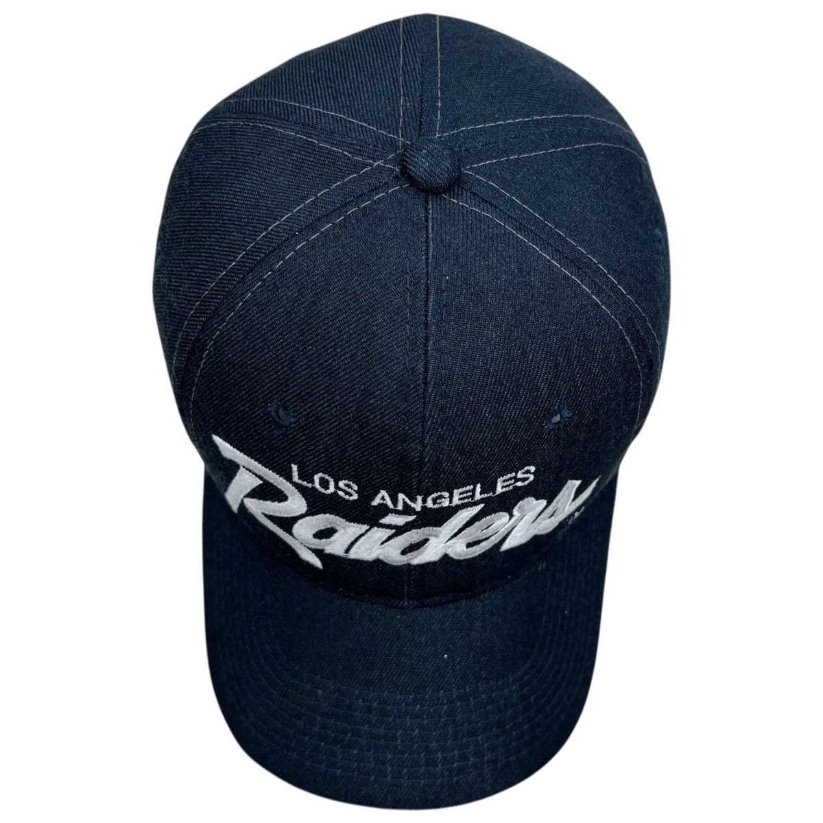 Sports Specialties 90s Los Angeles Raiders Sports Specialties Script Snapback Size ONE SIZE - 8 Thumbnail