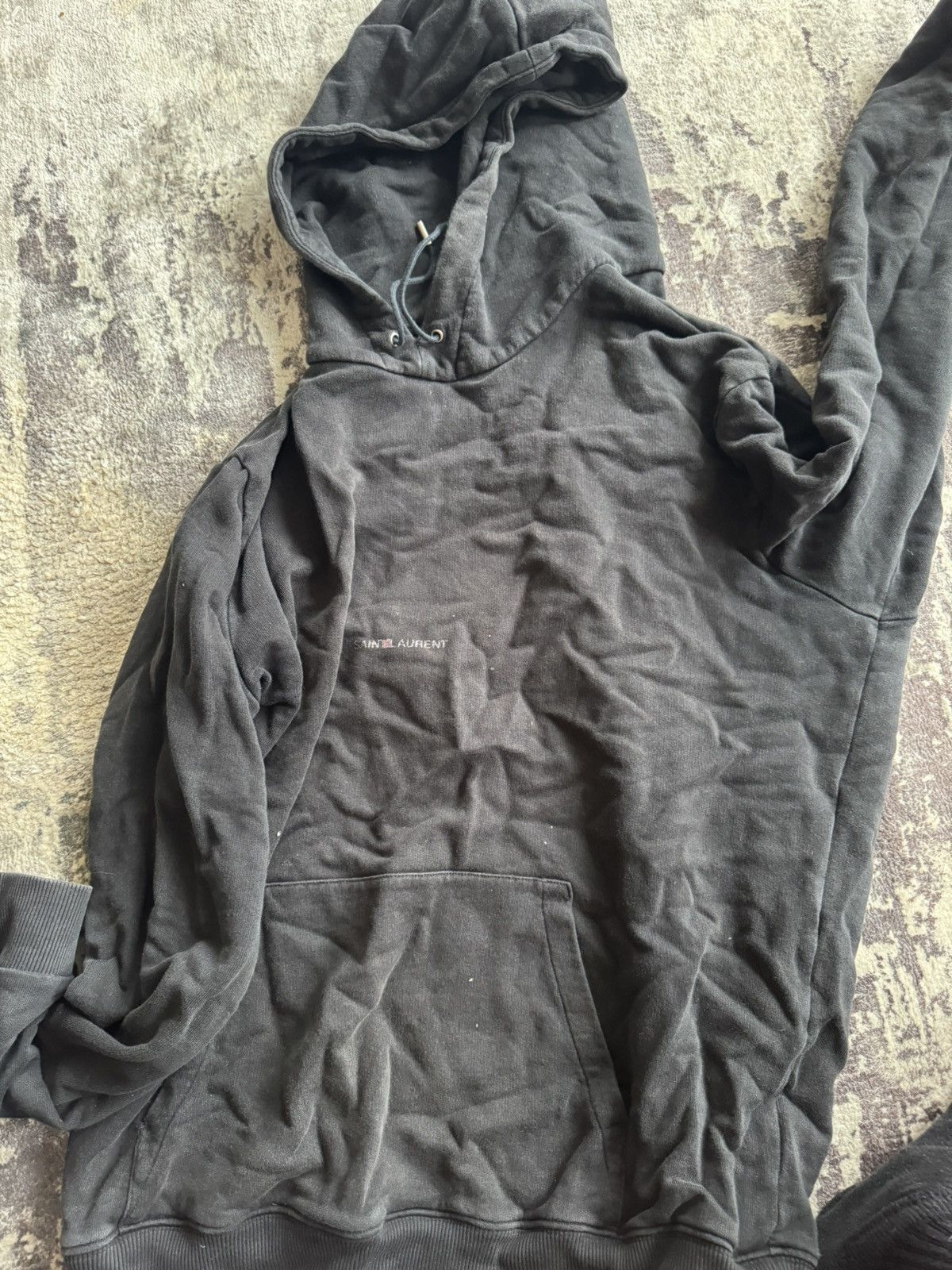Saint Laurent Paris Saint Laurent Hoodie Size US L / EU 52-54 / 3 - 2 Thumbnail