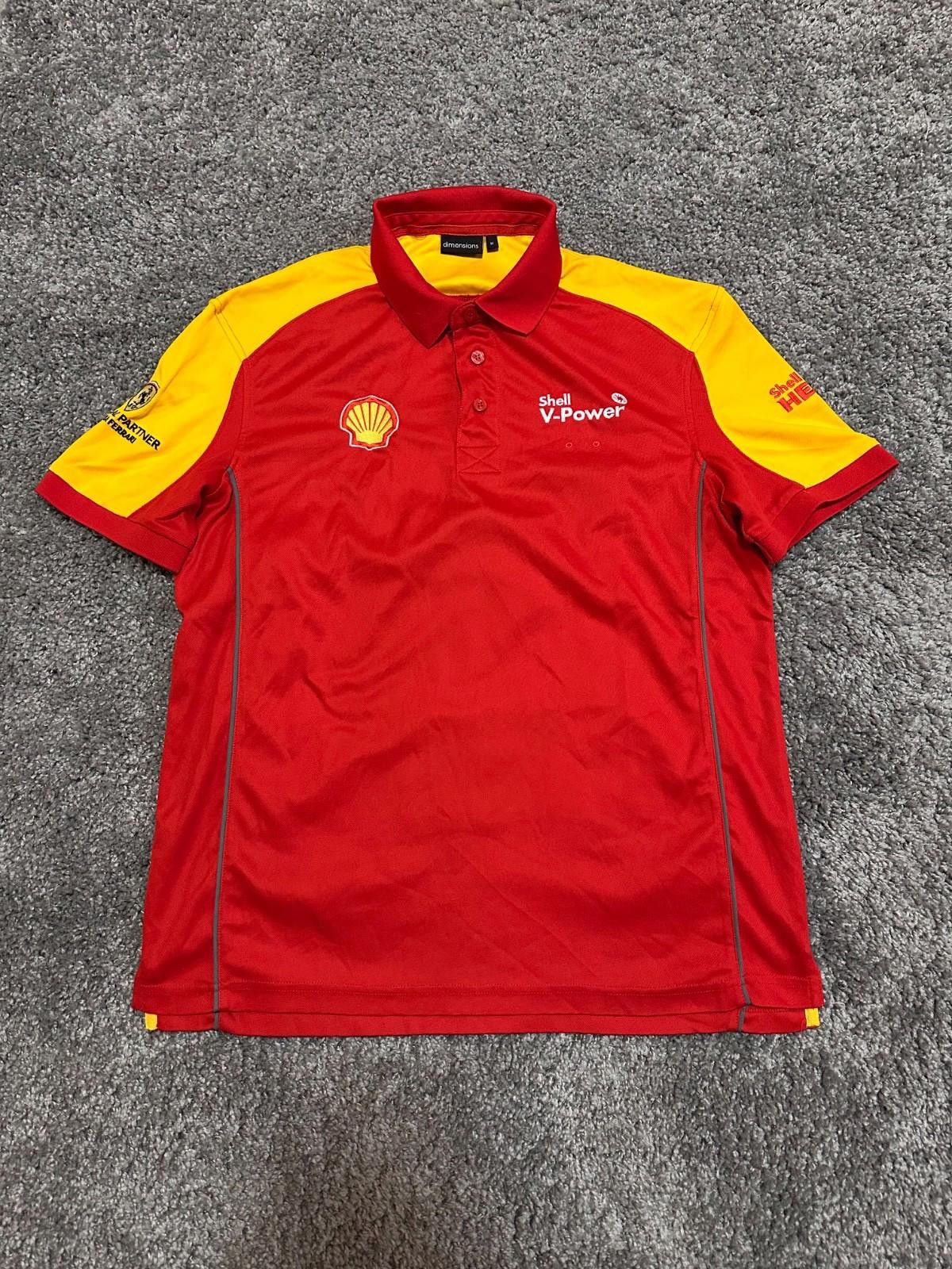Ferrari Vintage Shell V-Power Ferrari Polo Shirt Racing F1 Size M Size US M / EU 48-50 / 2 - 1 Thumbnail