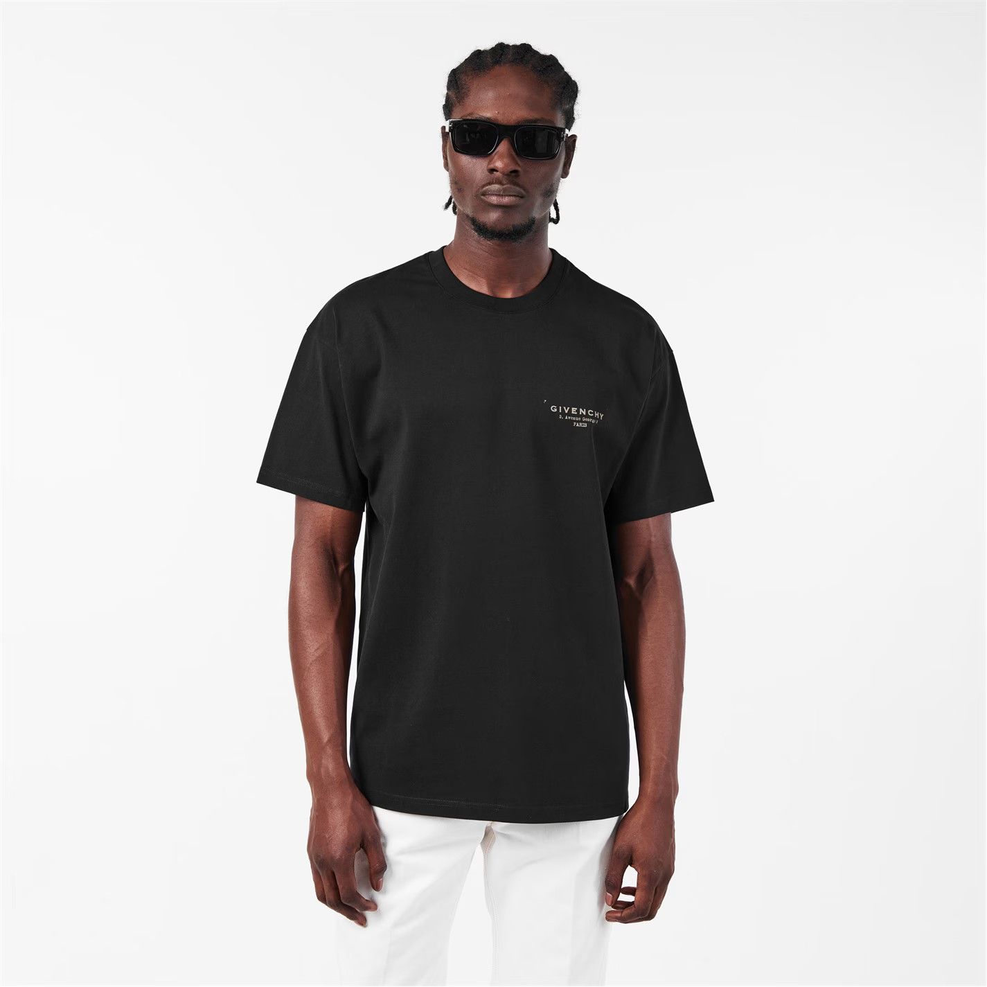 Givenchy o1g2r1mq0426 Stamp Print T-Shirt in Black Size US S / EU 44-46 / 1 - 2 Thumbnail