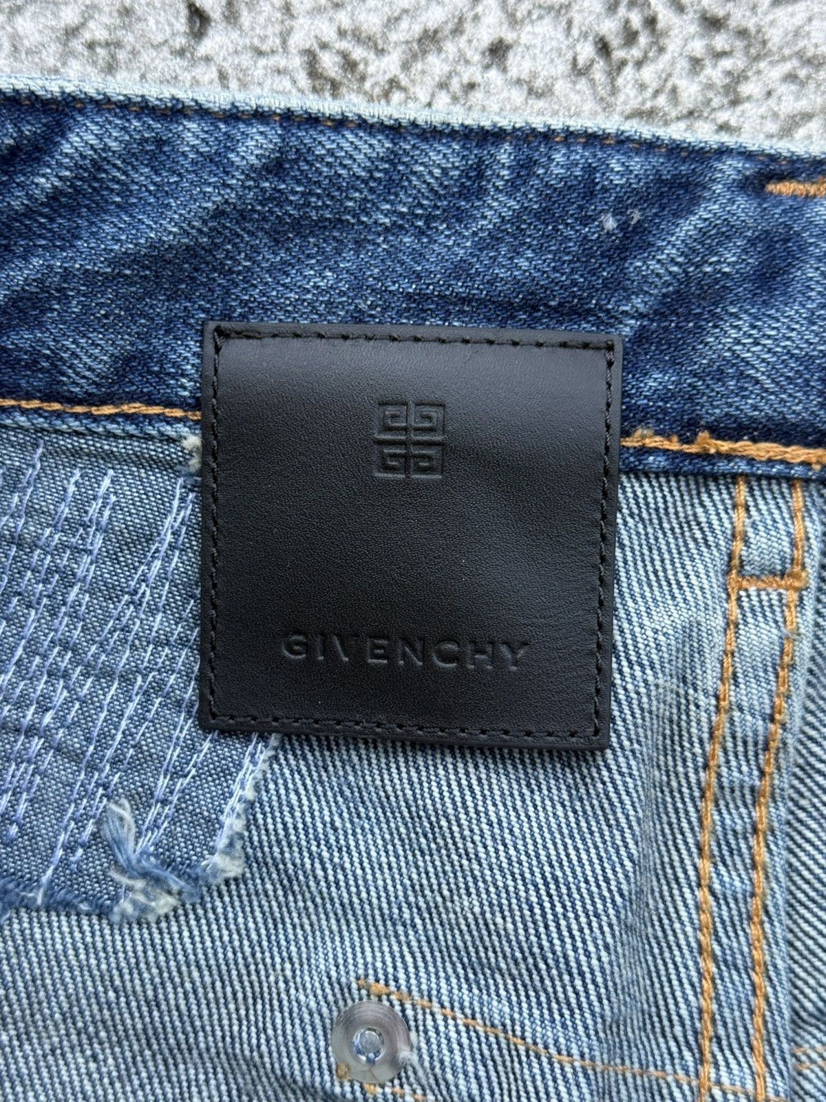 Givenchy Givenchy Boro Distressed Moleskin Denim Size US 30 / EU 46 - 11 Thumbnail