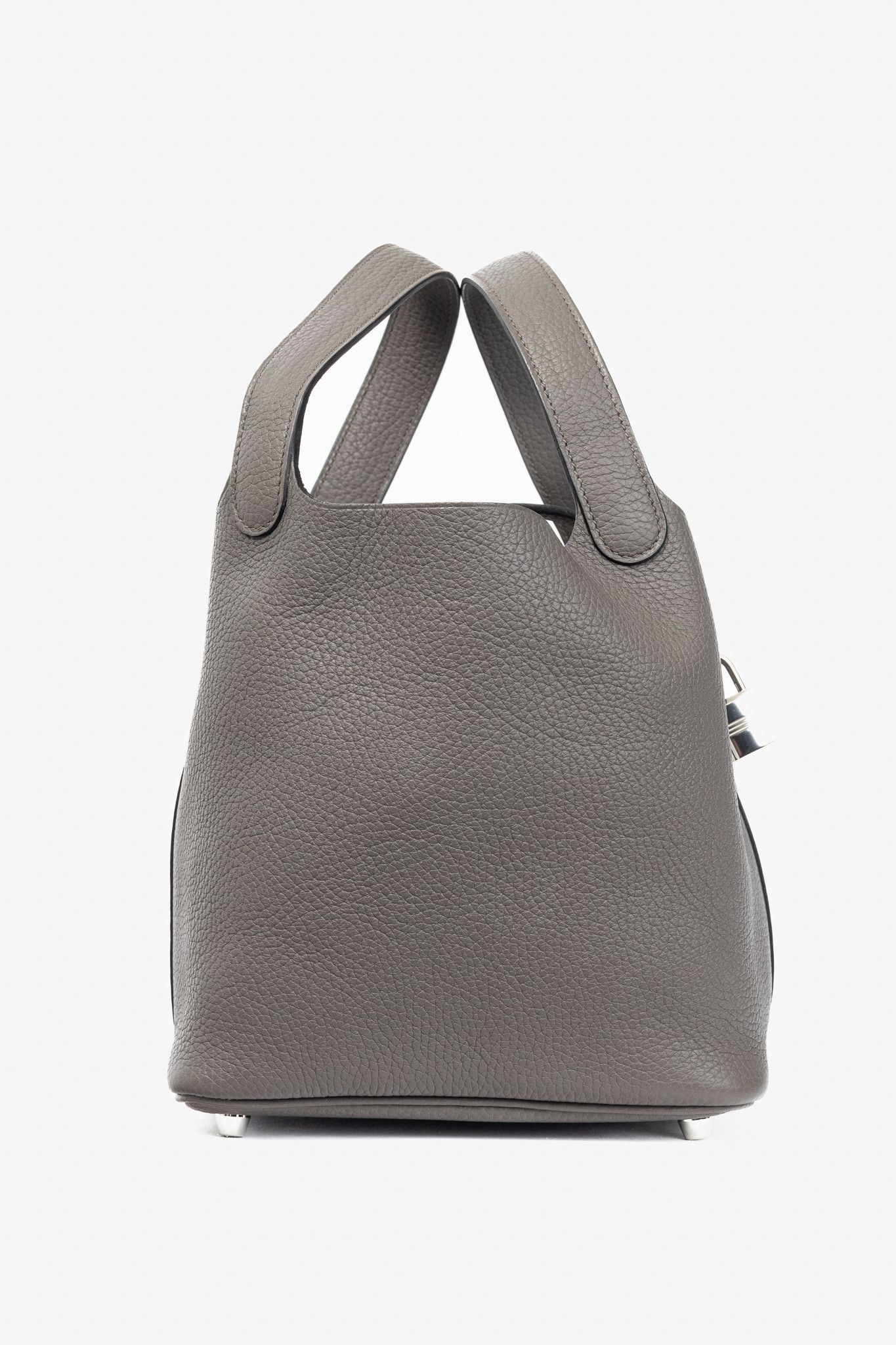 Hermes Hermes Picotin Lock 18 Taurillon Clemence Leather Tote Size ONE SIZE - 4 Thumbnail