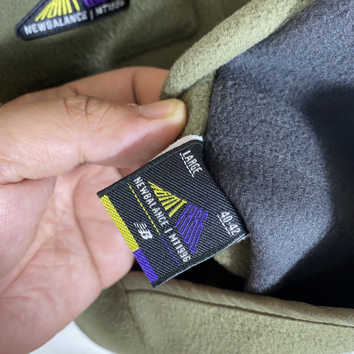 New Balance New Balance MT1996 3-Layer Classic Fleece Vest In Size US L / EU 52-54 / 3 - 14 Thumbnail