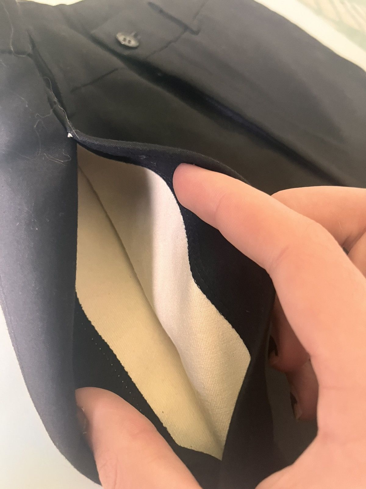 Comme des Garcons Homme Plus Comme des Garçons Homme Plus cropped women’s dress pants Size 31" - 6 Thumbnail