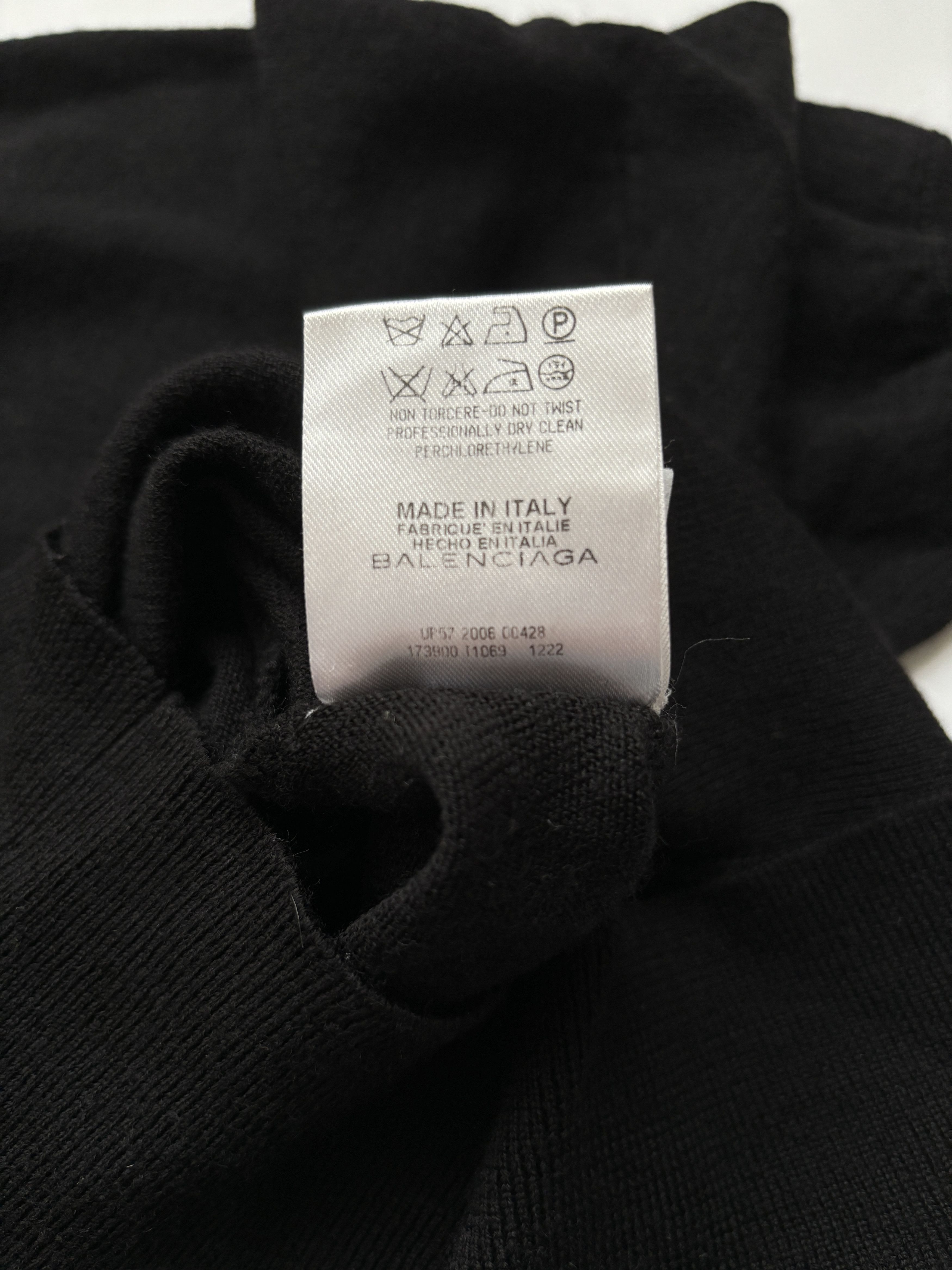 Balenciaga ⚡️QUICK SALE⚡️2006 Balenciaga Ghesquière Wool Knit Top Size M / US 6-8 / IT 42-44 - 6 Thumbnail