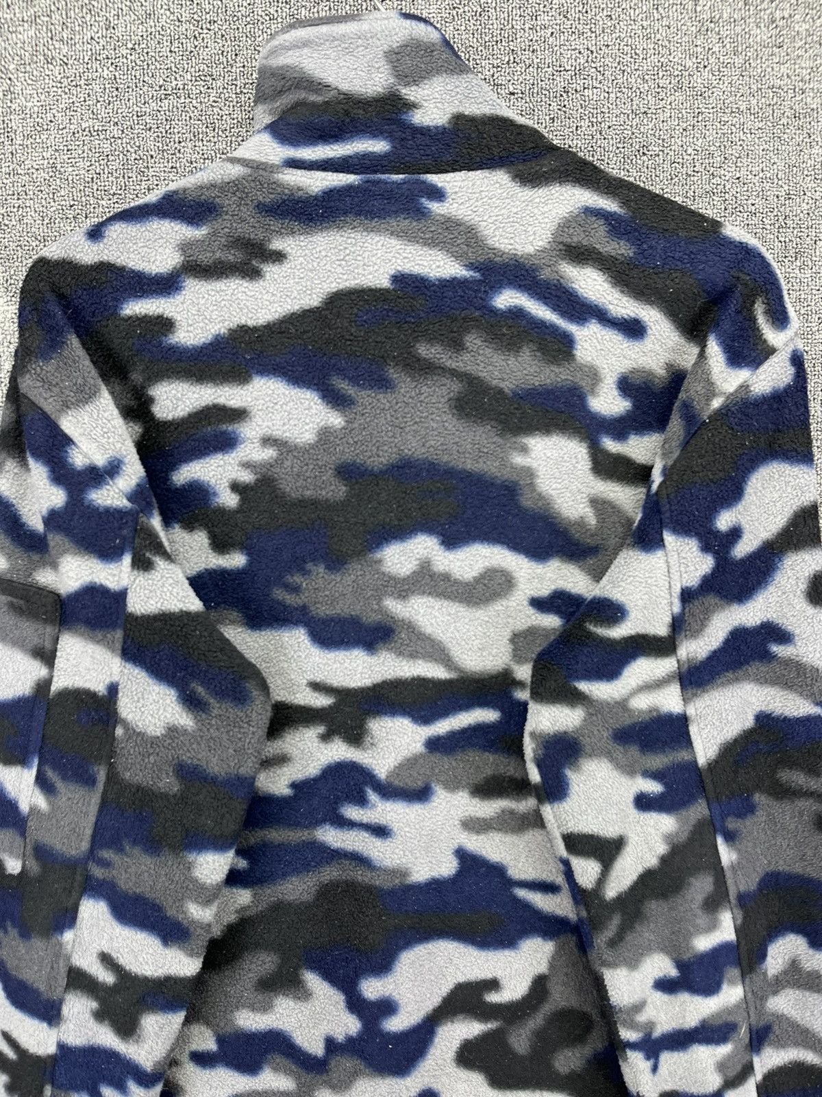 PPFM Vintage PPFM Military Camo Fleece Zip Up Punk Jacket Size US L / EU 52-54 / 3 - 11 Thumbnail