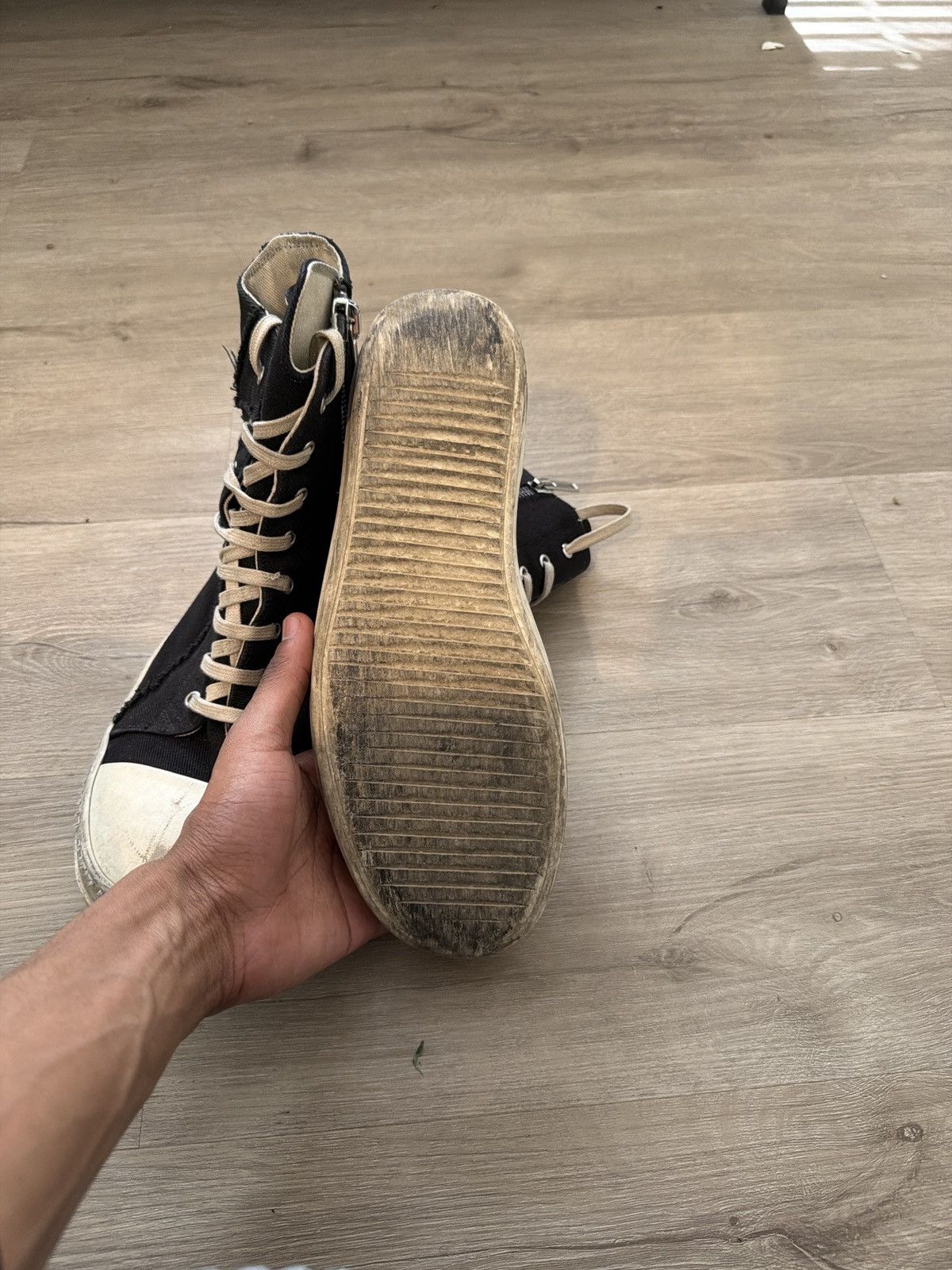 Rick Owens Drkshdw Rick owen DRKSHDW sneakers Size US 11.5 / EU 44-45 - 3 Thumbnail