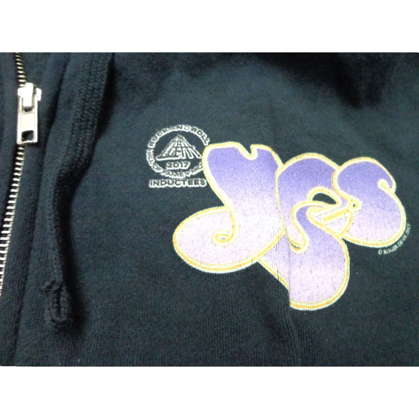 Vintage YES Band YESTIVAL Black Hoodie Full Zip Size Medium Size US M / EU 48-50 / 2 - 3 Thumbnail