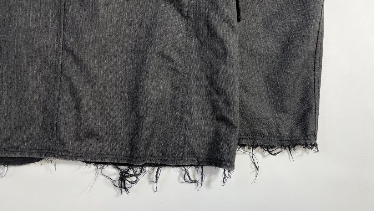 Comme des Garcons Herringbone Wool ‘Raw Edge’ Blazer Size 38R - 19 Thumbnail