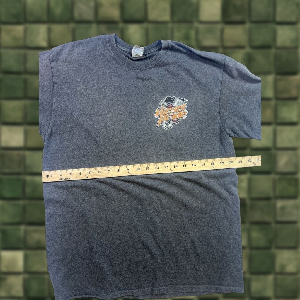 Delta VINTAGE Diesel Pride Flatbed Forever Skull Graphic Short Sleeve Tshirt | Size L Size US L / EU 52-54 / 3 - 1 Thumbnail