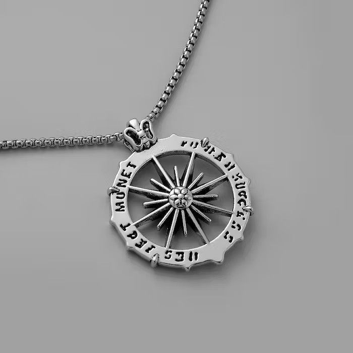 Japanese Brand × Vintage Compass Pendant Necklace Size ONE SIZE - 2 Thumbnail