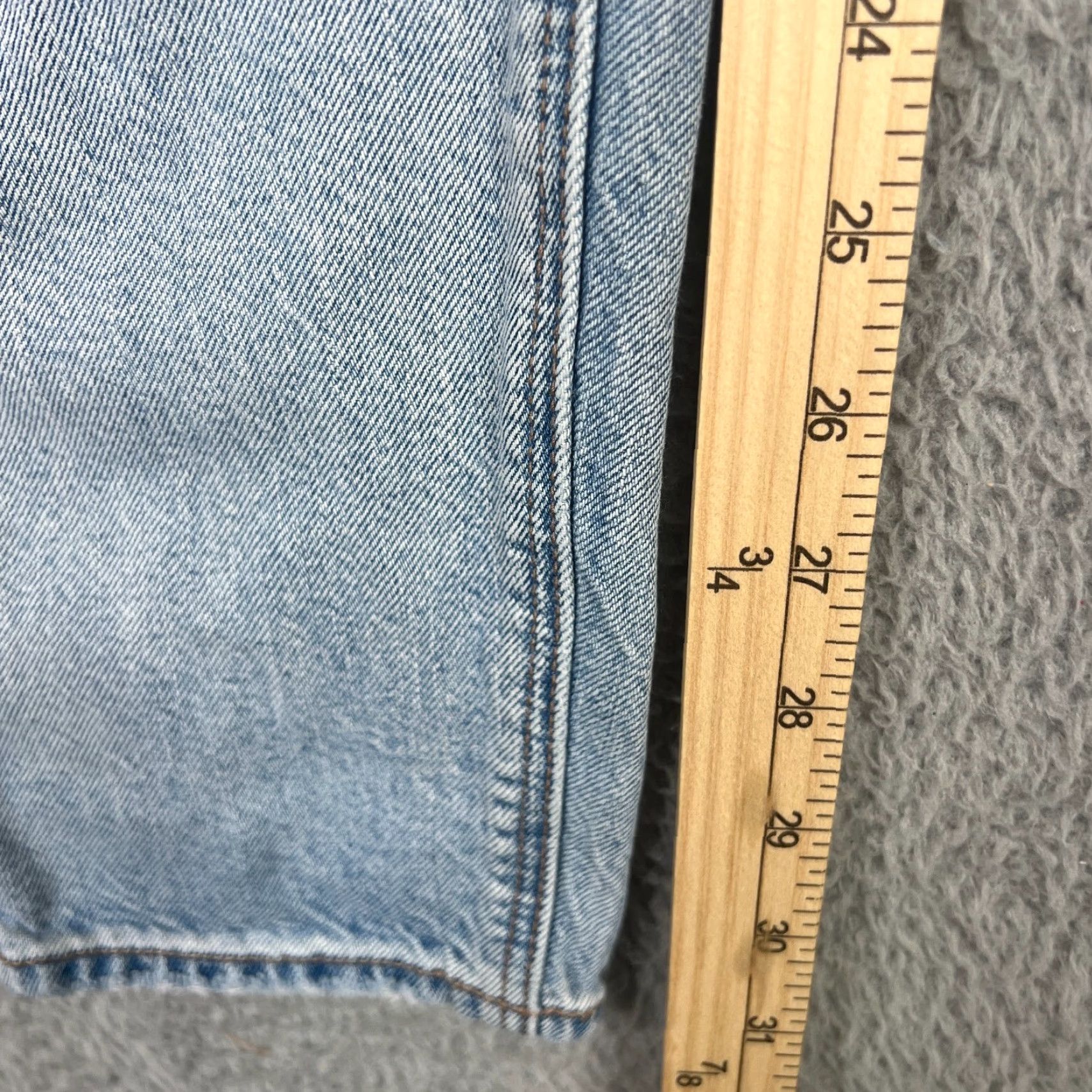 American Eagle Outfitters VINTAGE American Eagle Relaxed Mom Jeans Womens Size 4 High Rise Light Wash Denim Size 27" / US 4 / IT 40 - 3 Thumbnail