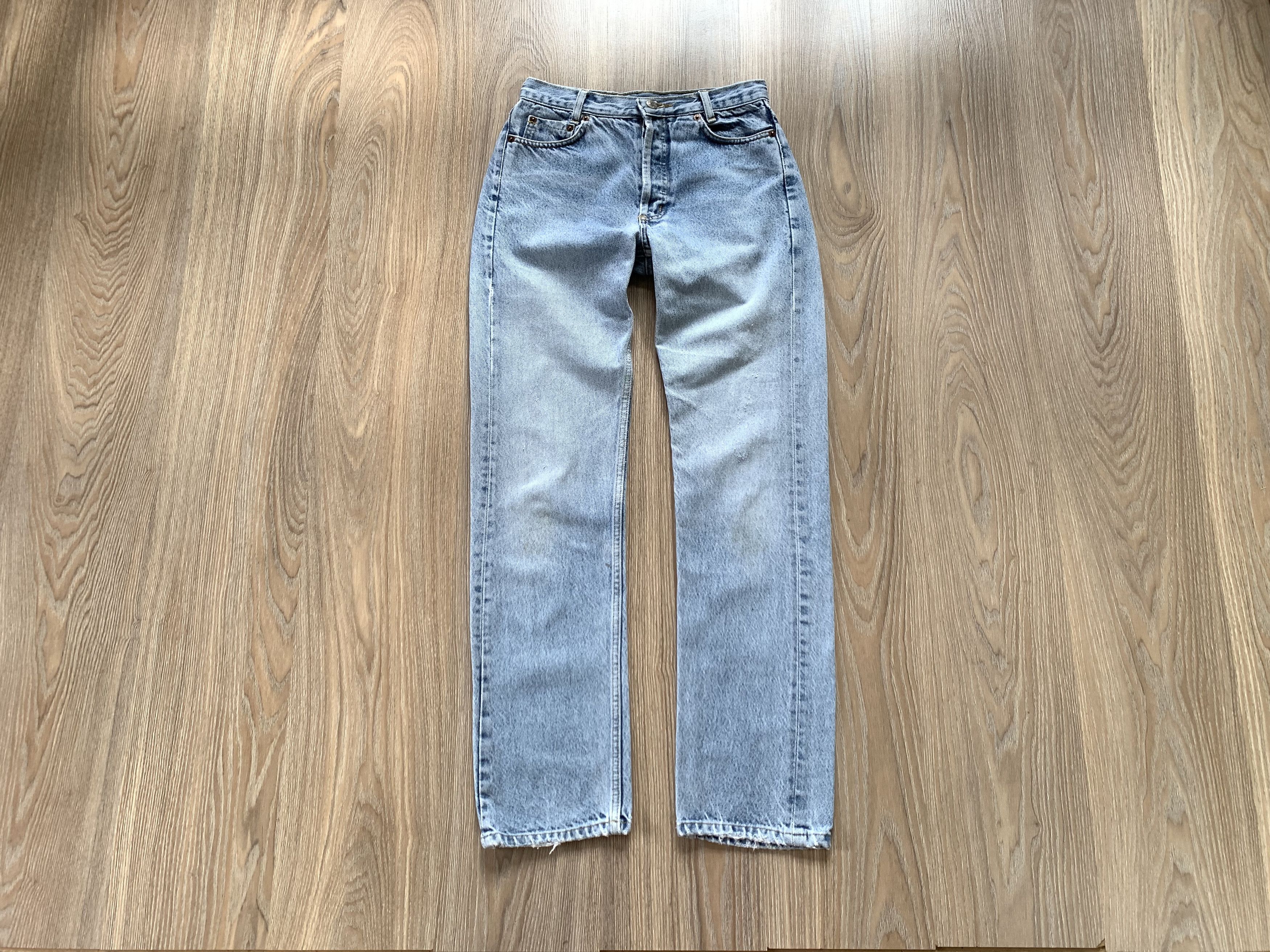 Levi's Vintage Clothing Rare Levi’s 501 Made In USA Light Blue Jeans Size US 28 / EU 44 - 1 Thumbnail