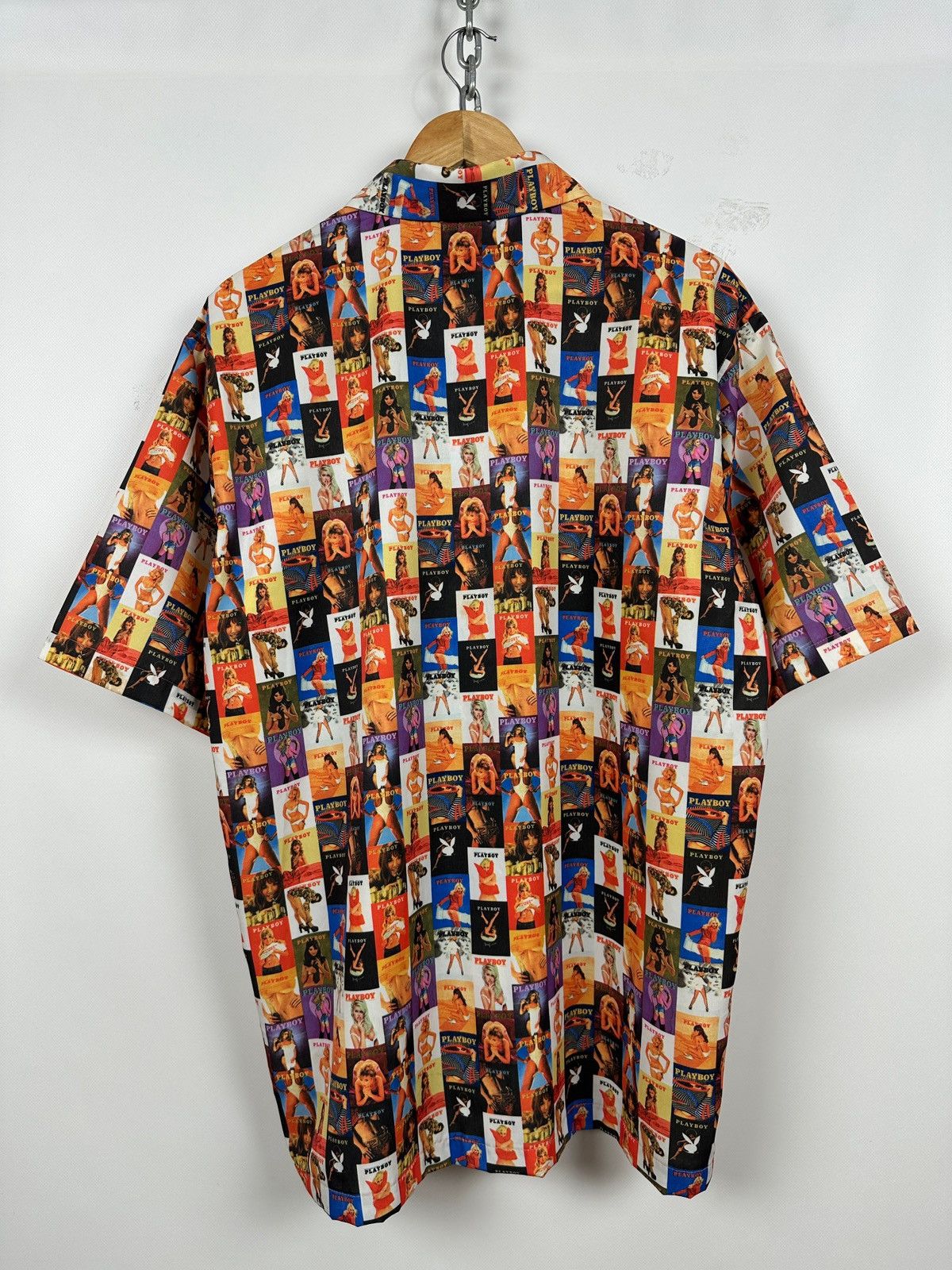 Playboy Vintage Playboy Magazine Cover All Over Print Button Shirt Size US L / EU 52-54 / 3 - 2 Thumbnail