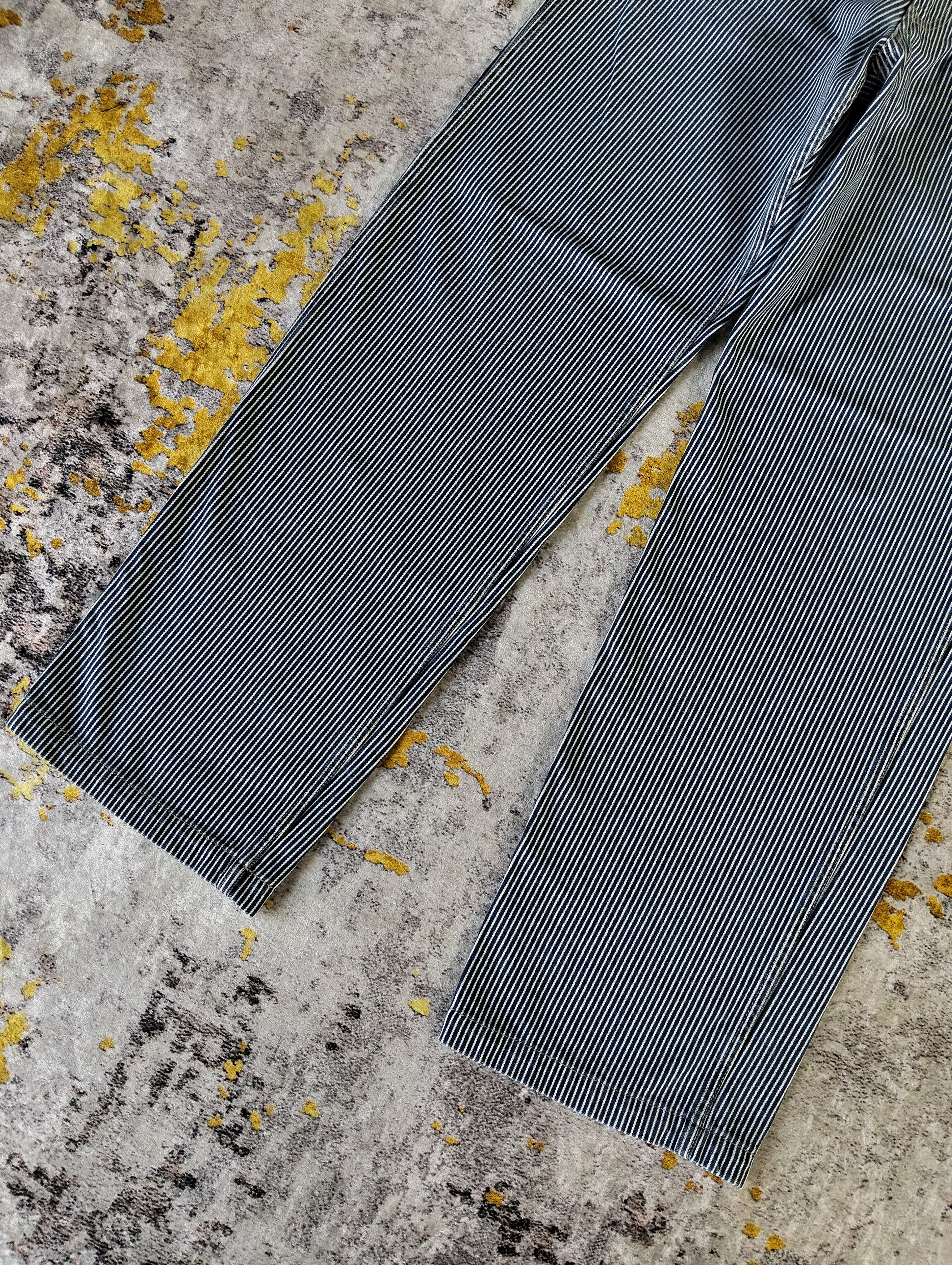 Japanese Brand Vintage Japanese East Boy Hickory Buckle Back Jeans Size US 33 - 8 Thumbnail