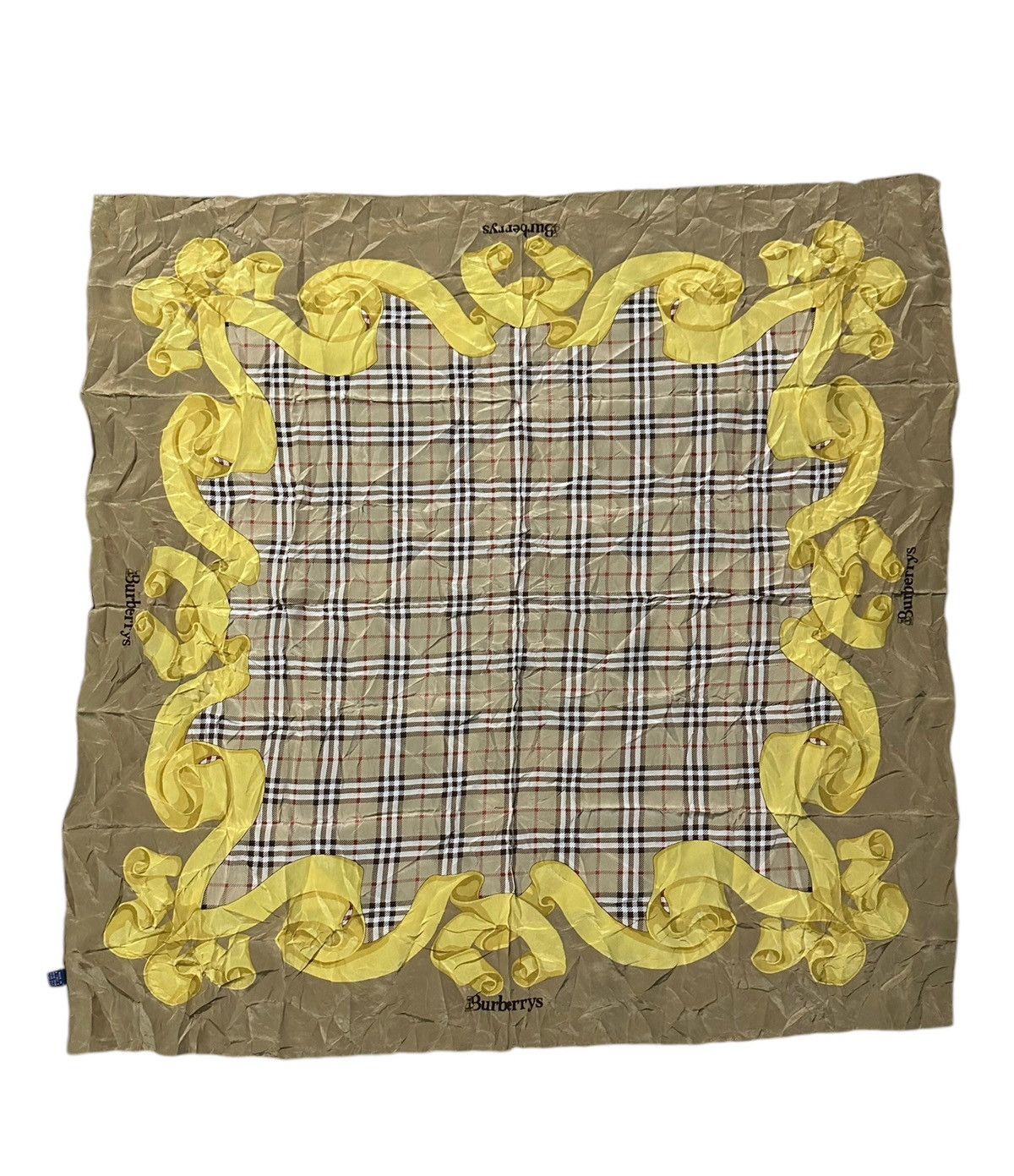 Burberry Burberry nova checked pure silk scarf Size ONE SIZE - 3 Thumbnail