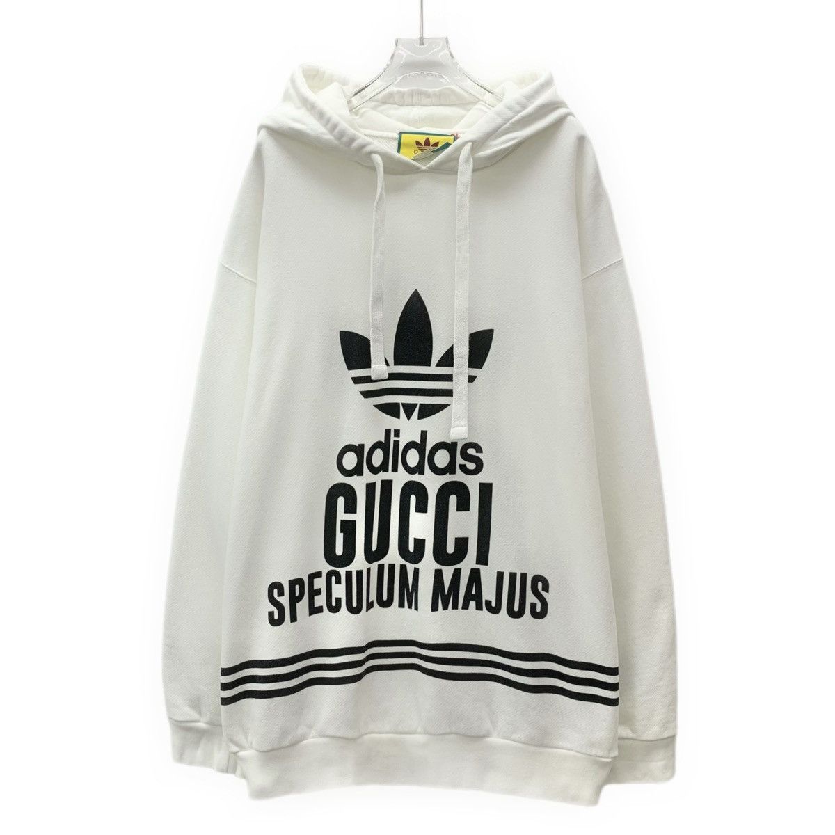 Gucci Gucci x Adidas Co-branded Hooded Drawstring Sweatshirt K26WX Size XXL / US 16-18 / IT 52-54 - 1 Thumbnail