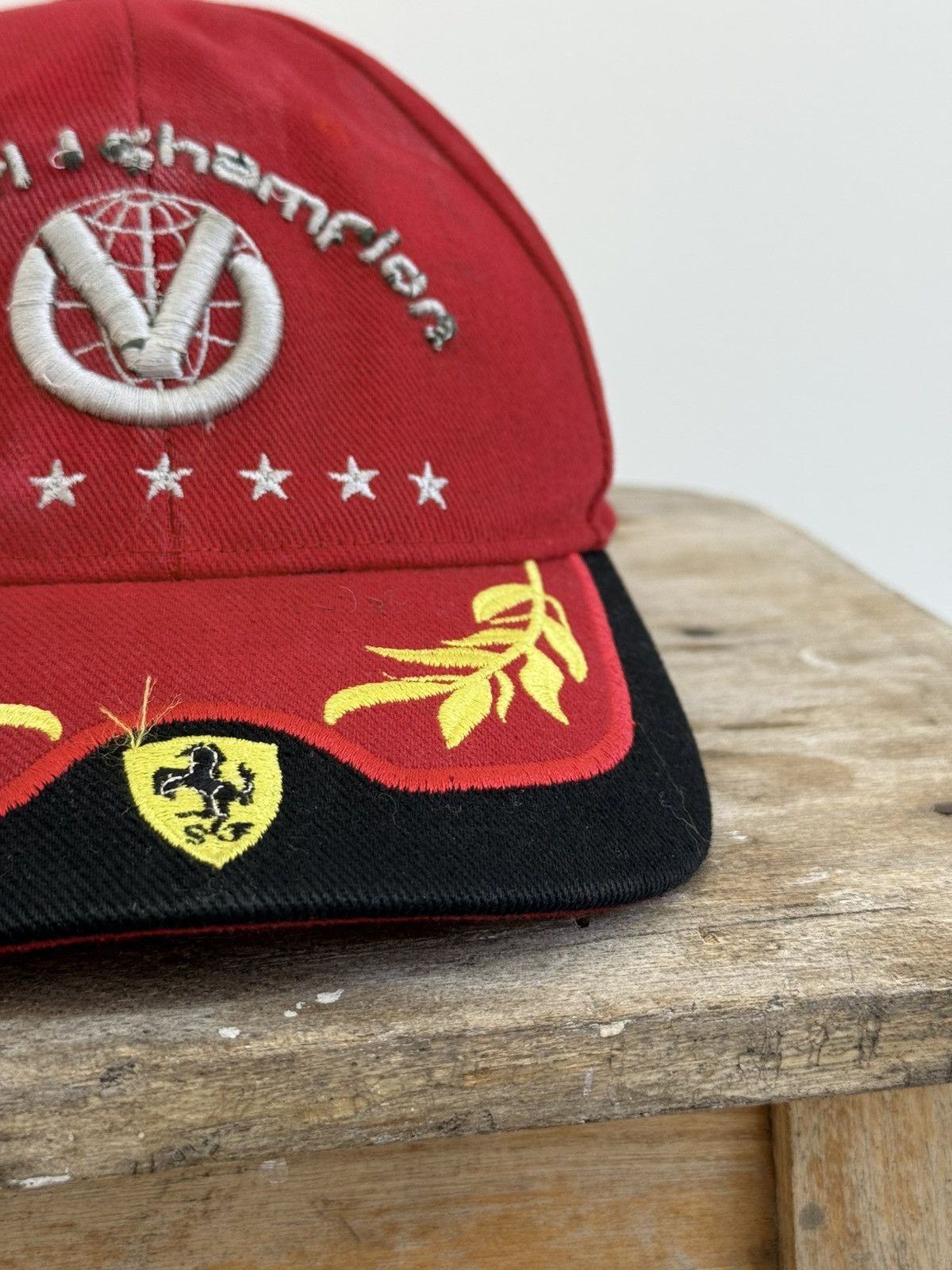 Ferrari Vintage Ferrari Marlboro Michael Schumacher Cap Hat Size ONE SIZE - 7 Thumbnail