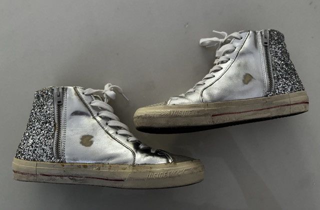 Golden Goose Golden Goose Slide w/Silver Glitter Size US 7 / IT 37 - 2 Thumbnail