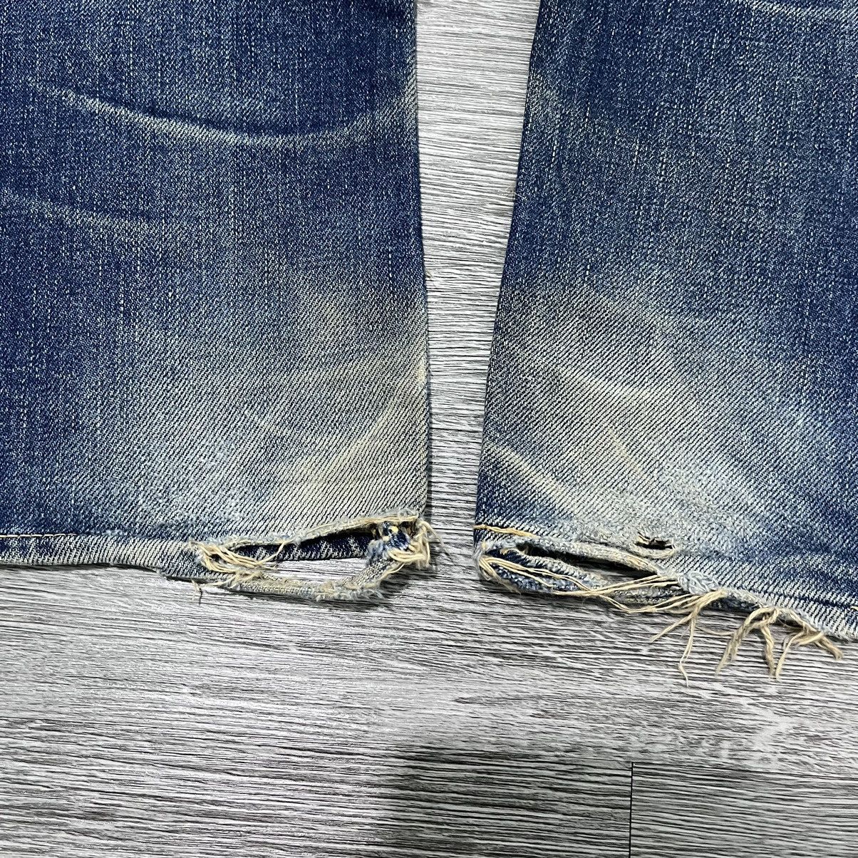 HOLLYWOOD RANCH MARKET 90s Iron H.K Market Selvedge Denim Pant Size US 31 - 13 Thumbnail
